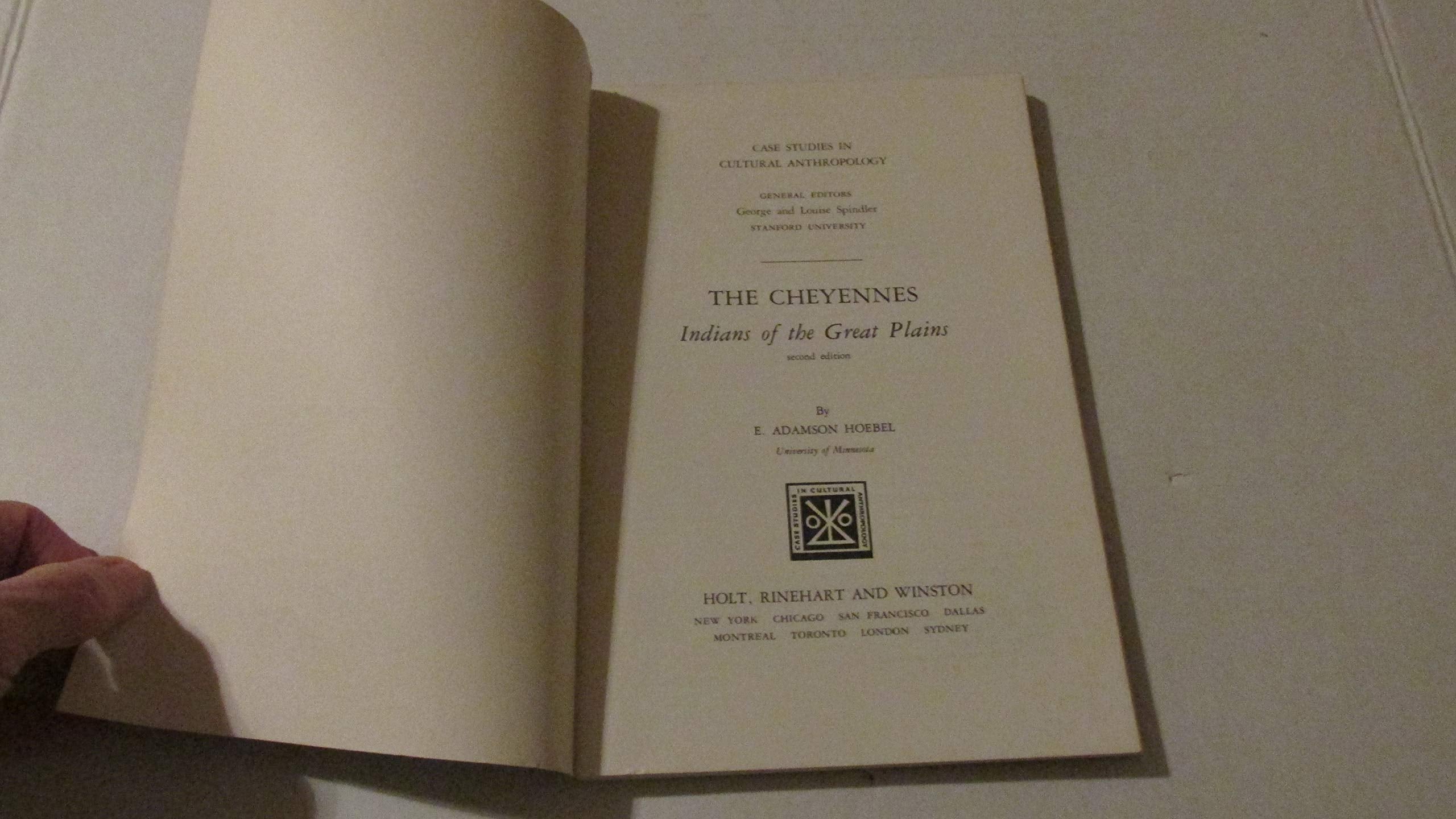 The Cheyennes: Indians of the Great Plains used book depot