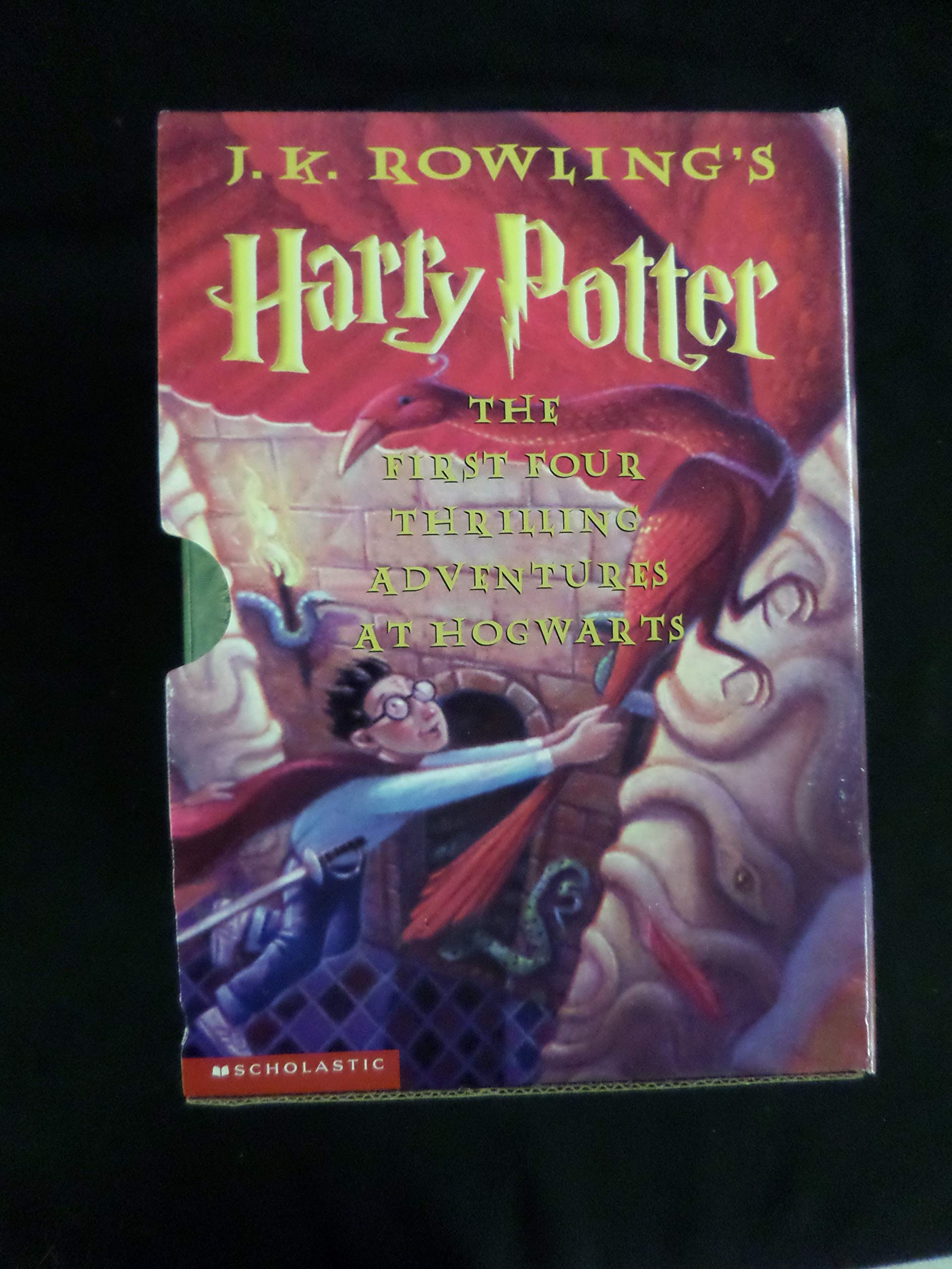Harry Potter Boxset 1-4 used book depot