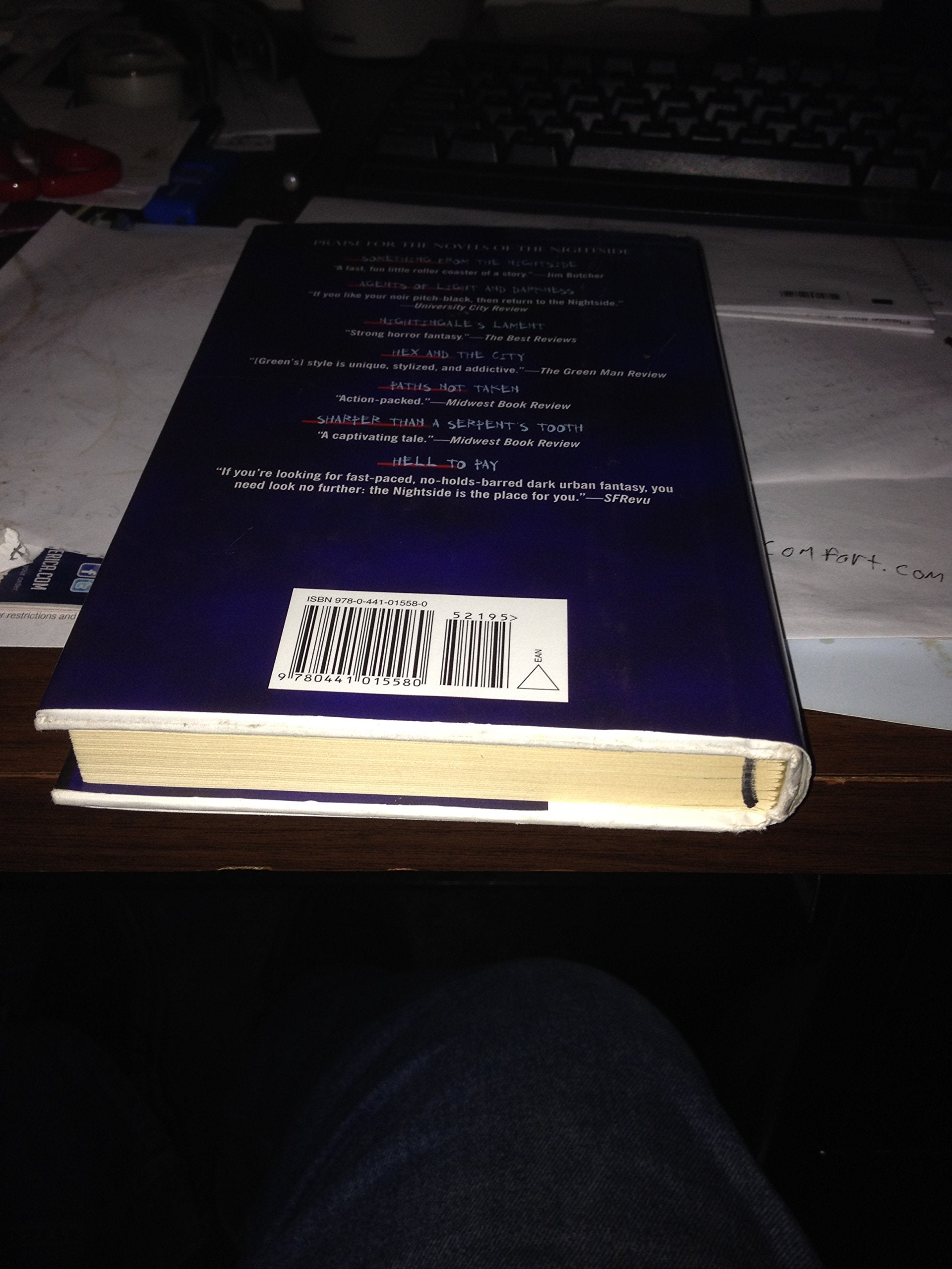 The Unnatural Inquirer (Nightside, Book 8) used book depot