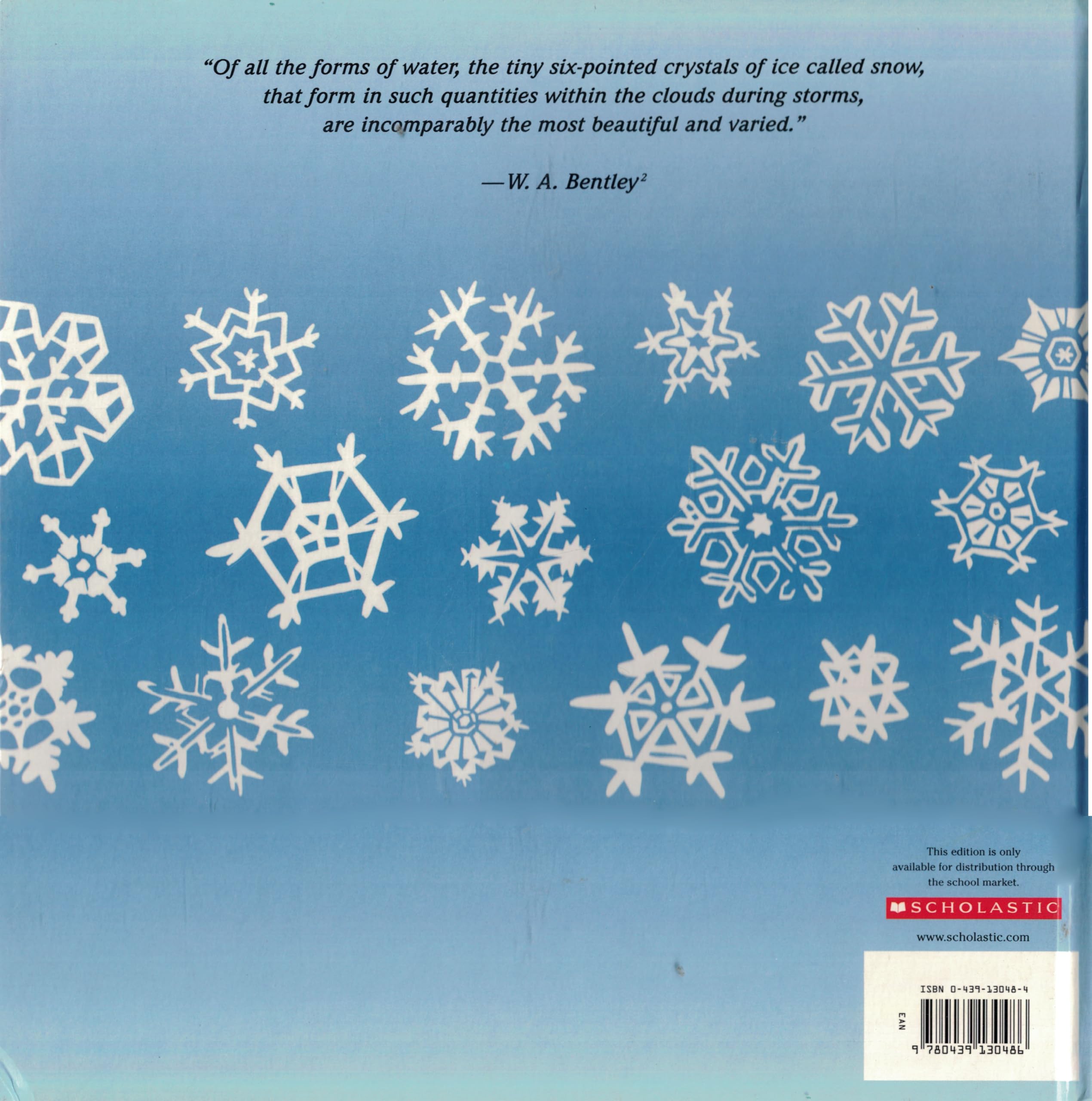 Snowflake Bentley used book depot