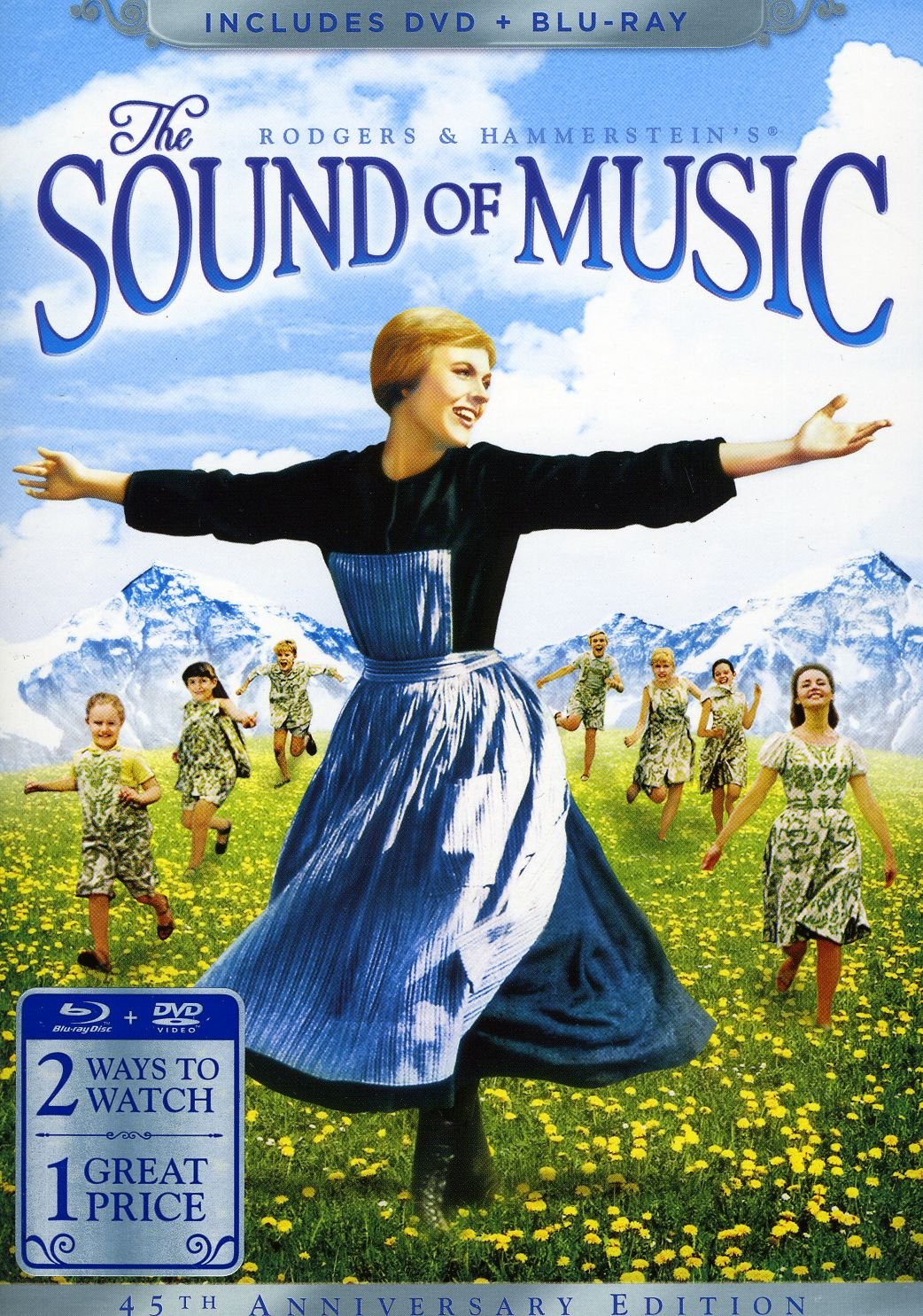The Sound of Music DVD & Blu-ray 3 Disc 45th Anniversary Edition used book depot