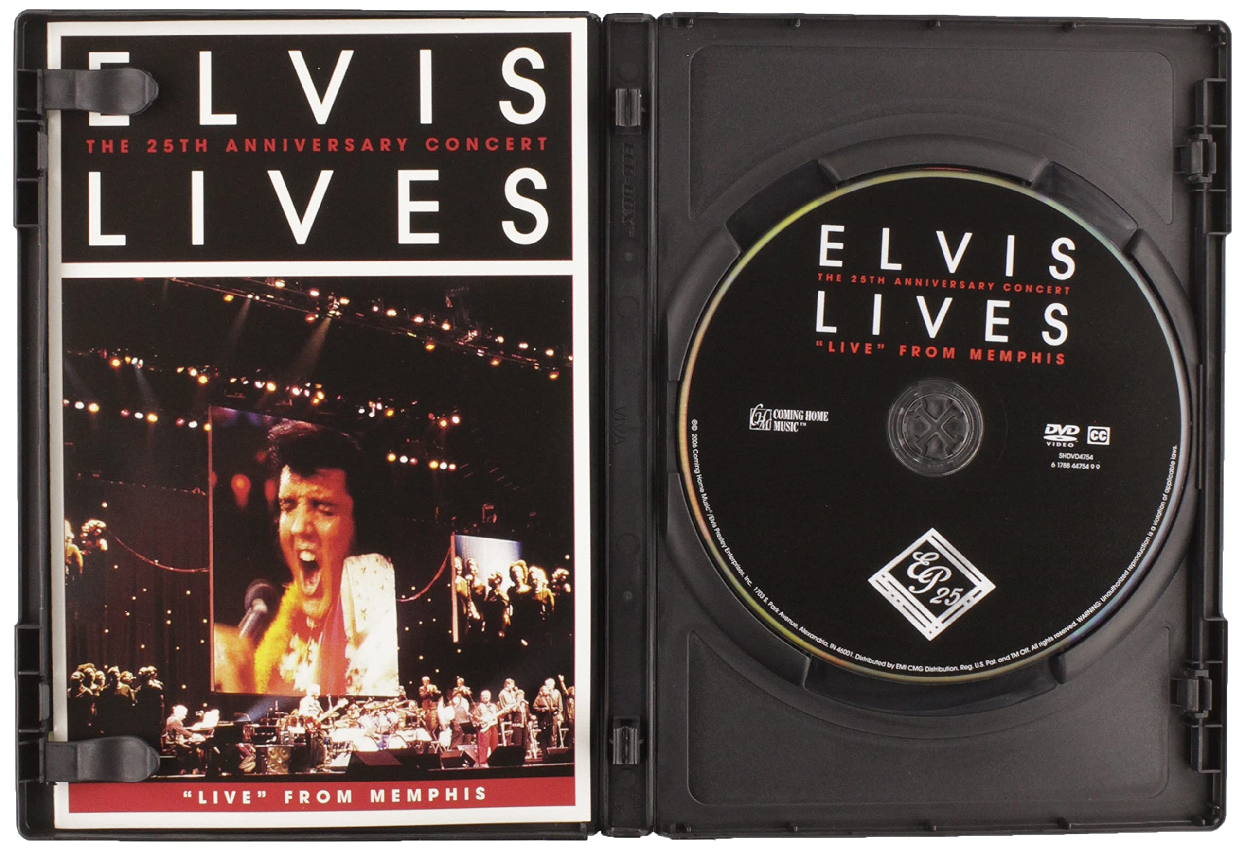 Elvis Lives: The 25th Anniversary Concert "Live" From Memphis (DVD Amaray Packaging) used book depot