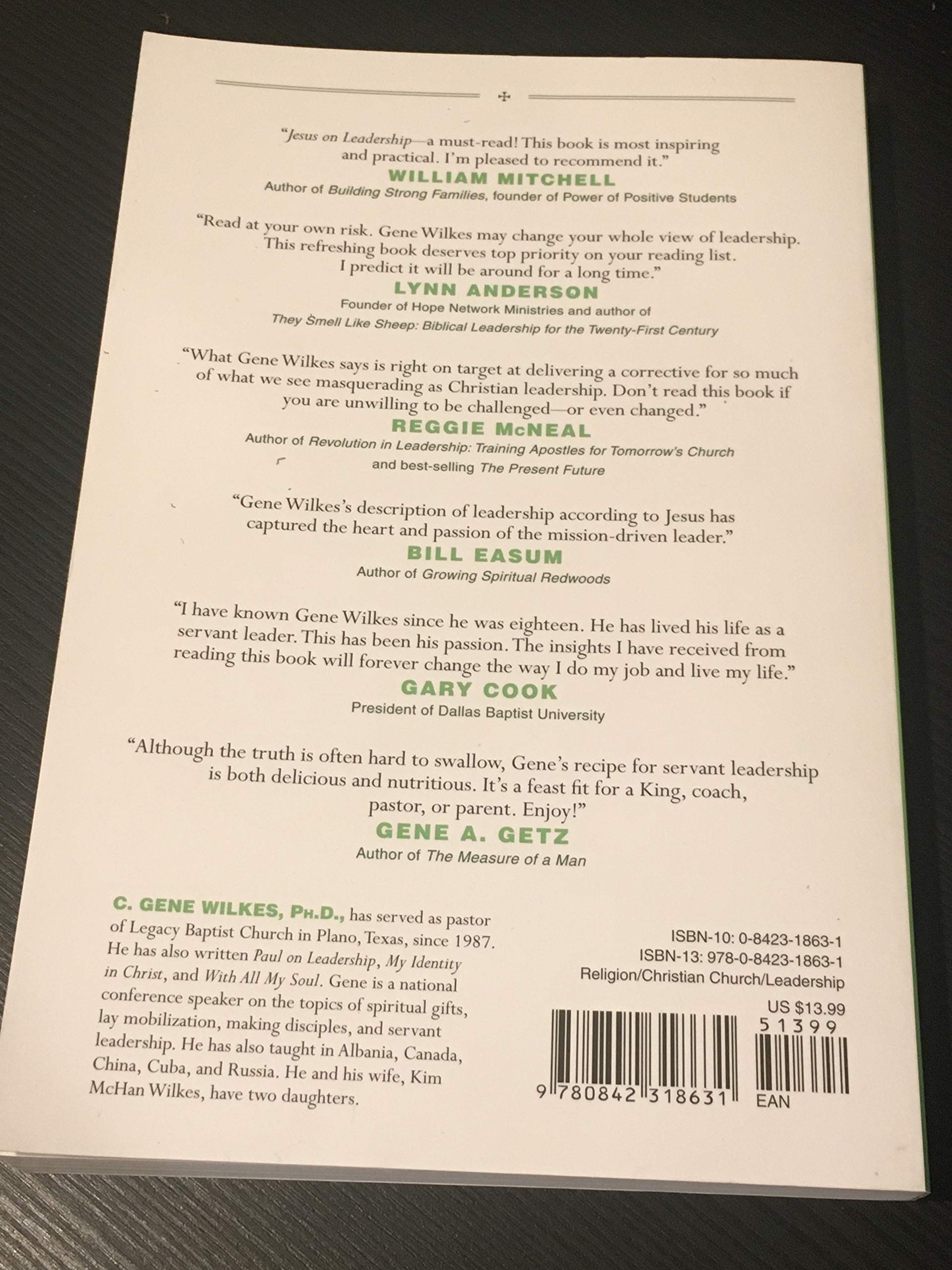 Jesus on Leadership: Leader's Workbook used book depot