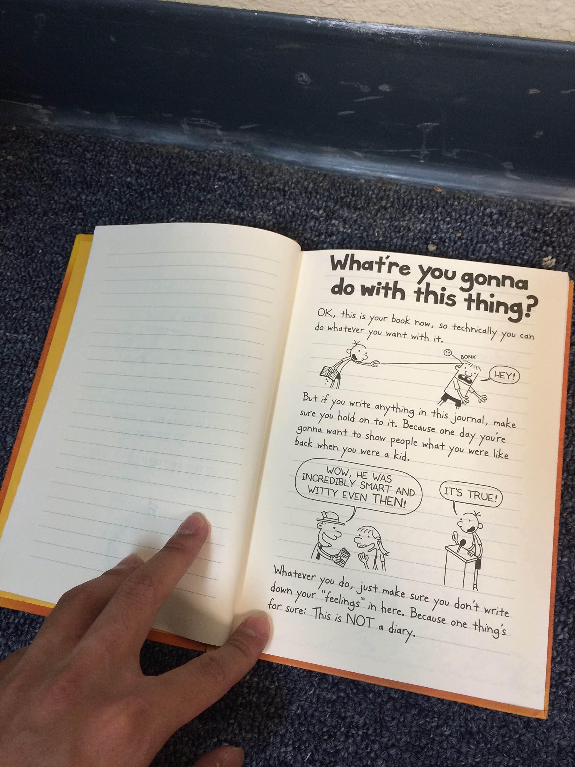 Diary of a Wimpy Kid Do-it-yourself Book used book depot