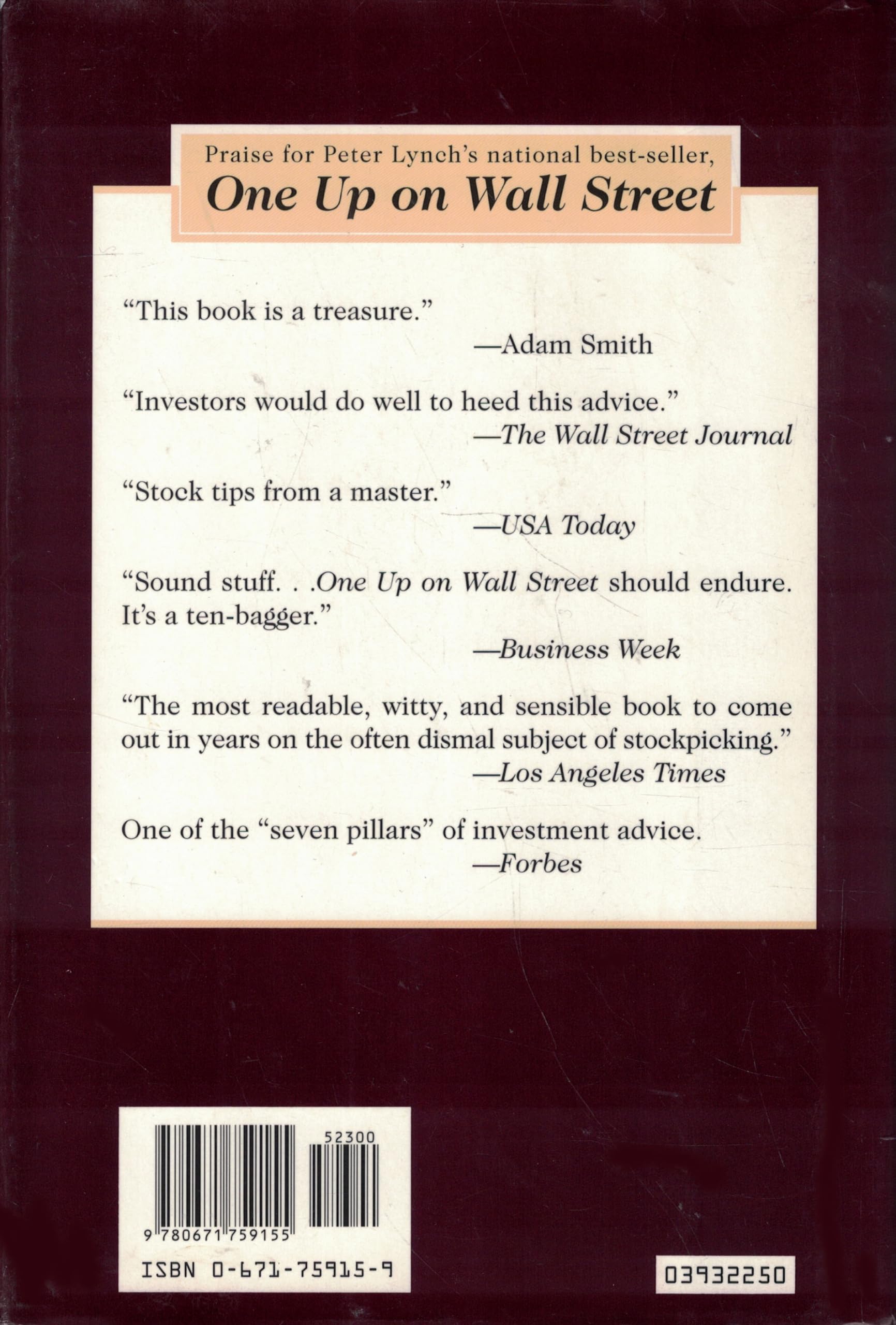 Beating the Street used book depot