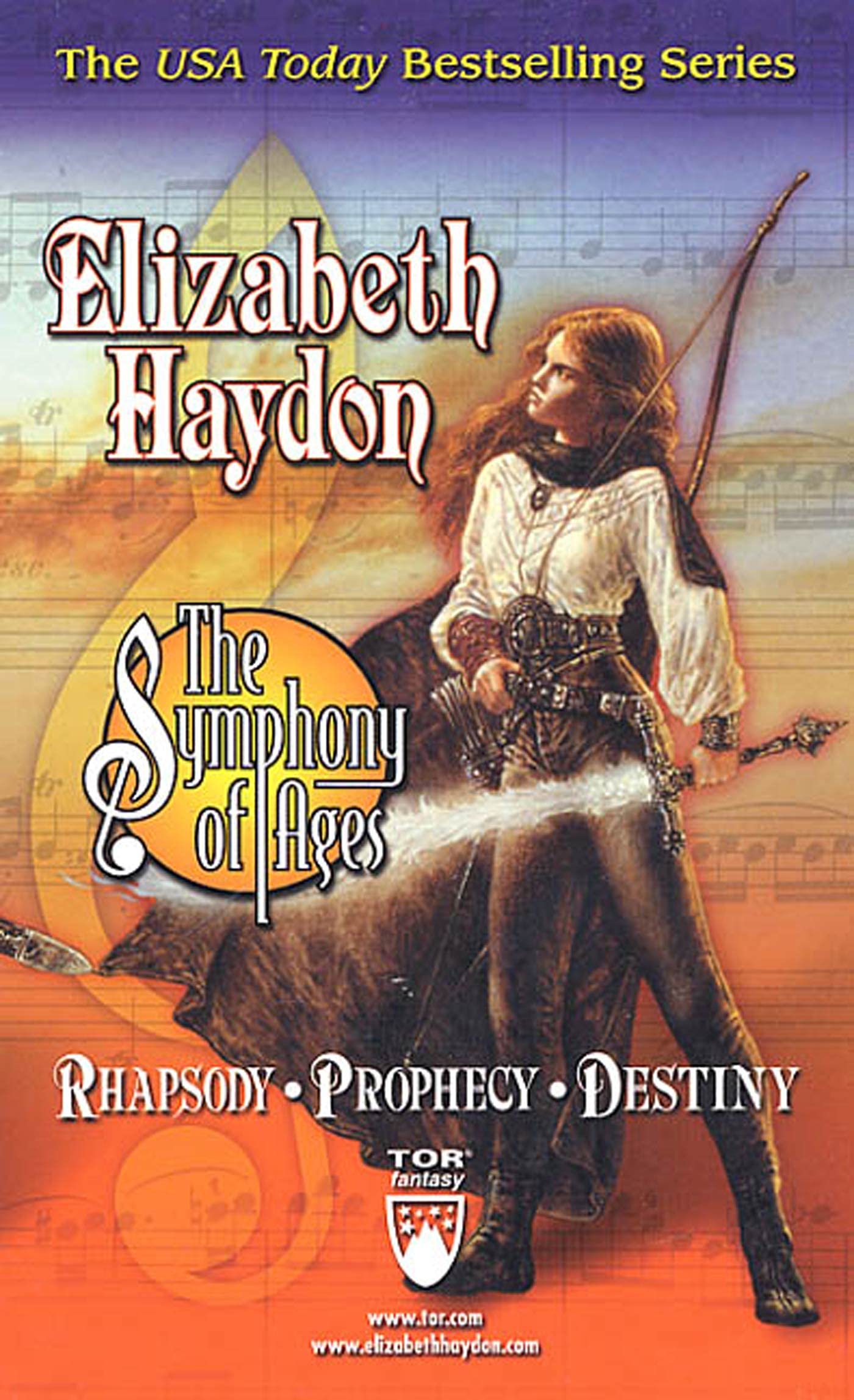 The Symphony of Ages Boxed Set I: Rhapsody, Prophecy, Destiny used book depot