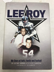 Lee Roy Jordan, My Story of Faith , Family and Football used book depot