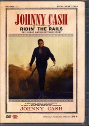 Johnny Cash - Ridin' the Rails: The Great American Train Story used book depot