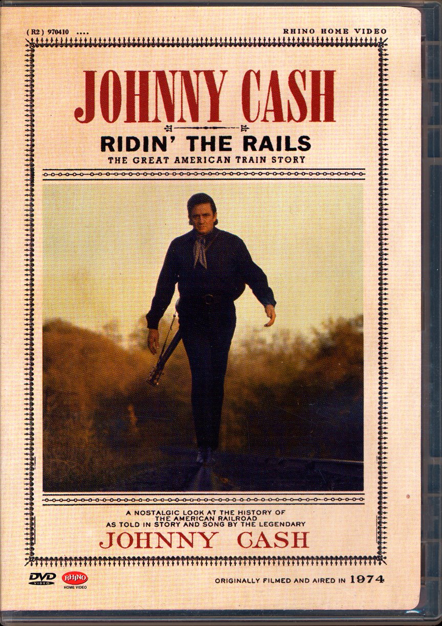 Johnny Cash - Ridin' the Rails: The Great American Train Story used book depot