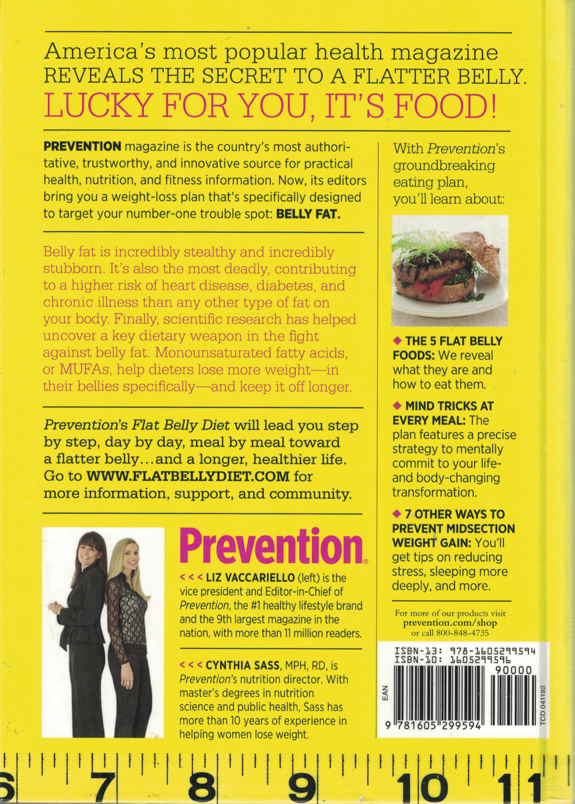 Prevention's Flat Belly Diet used book depot
