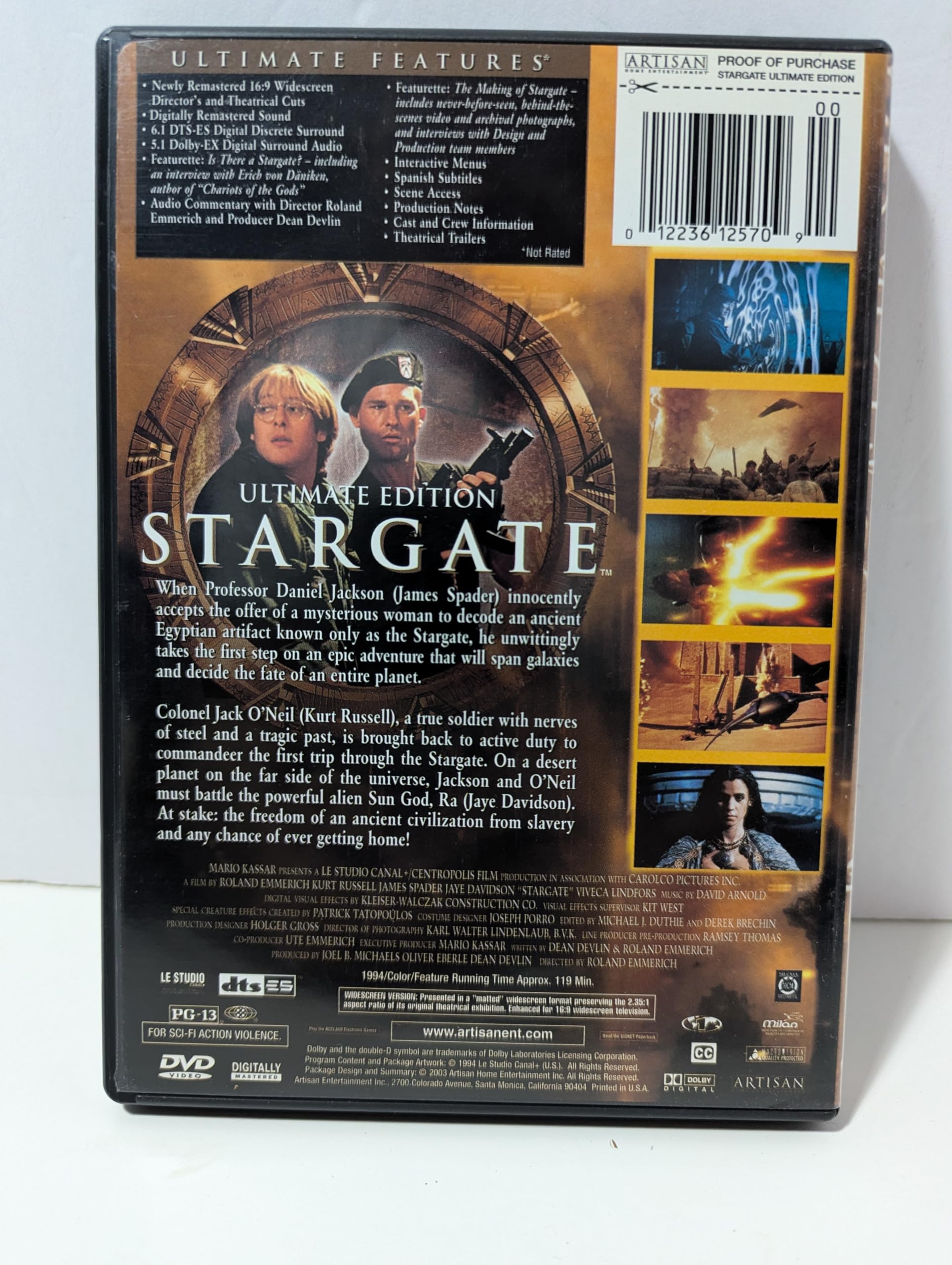 Stargate (Ultimate Edition) used book depot