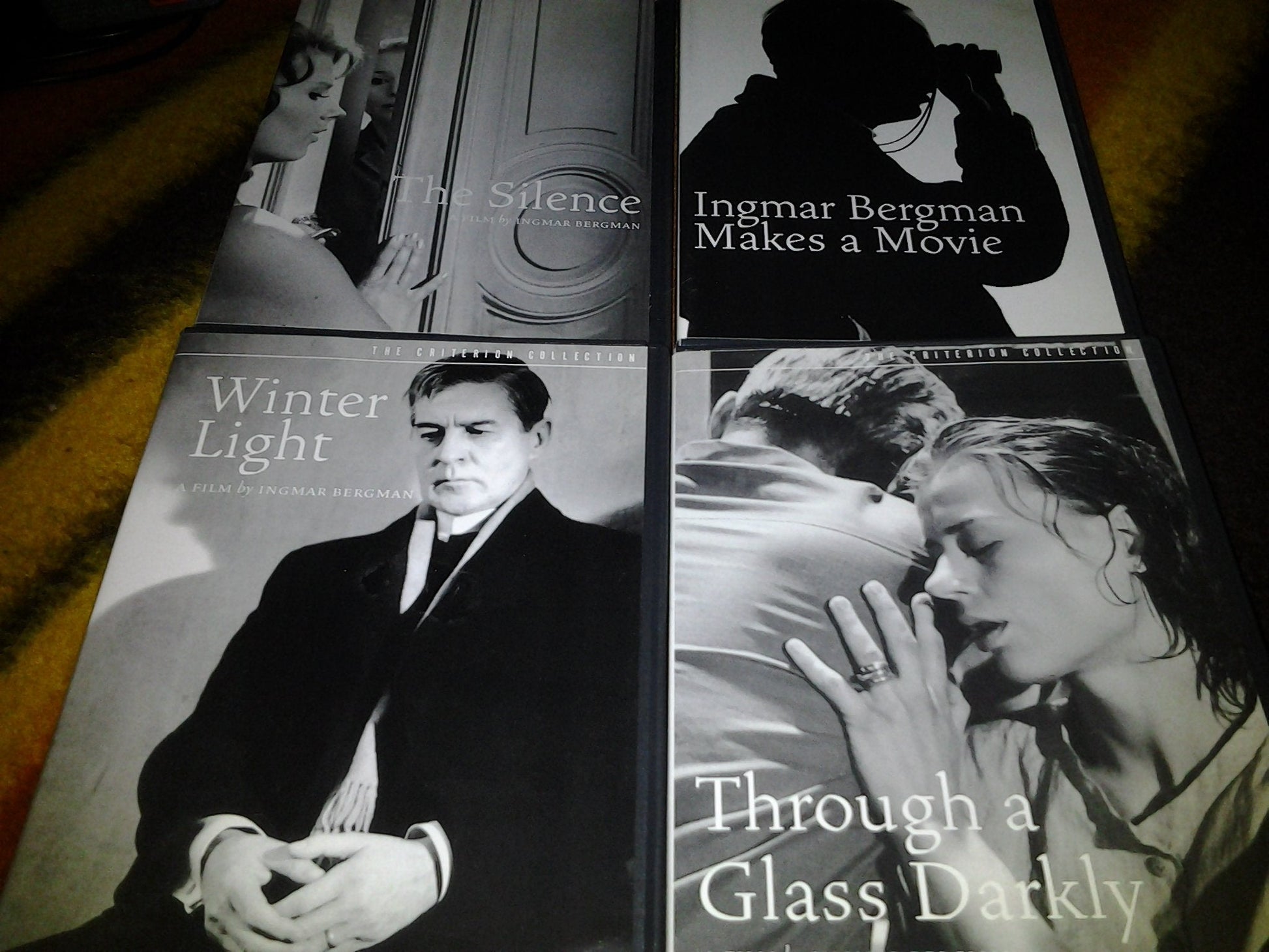 The Ingmar Bergman Trilogy (Through a Glass Darkly / Winter Light / The Silence) (The Criterion Collection) used book depot
