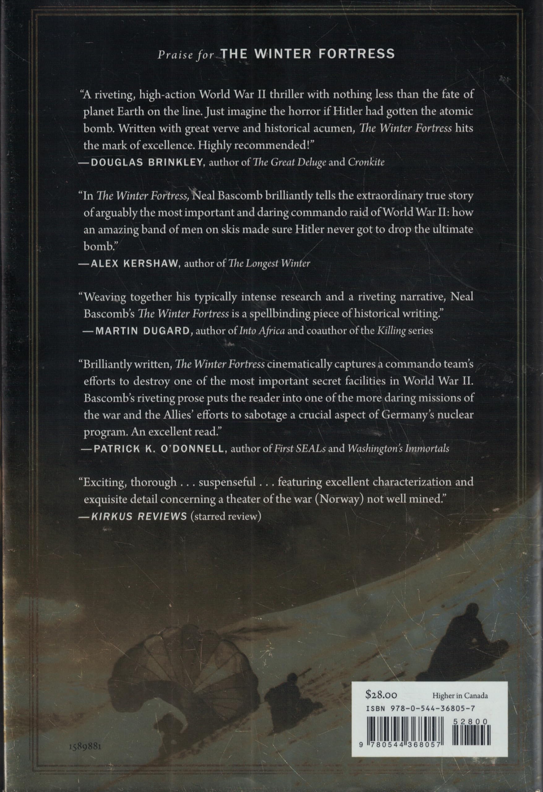 The Winter Fortress: The Epic Mission to Sabotage Hitler’s Atomic Bomb used book depot