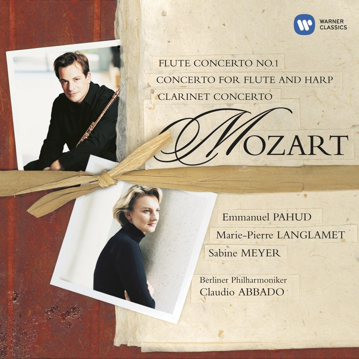 Mozart: Flute Concerto No. 1; Concerto for Flute and Harp; Clarinet Concerto used book depot