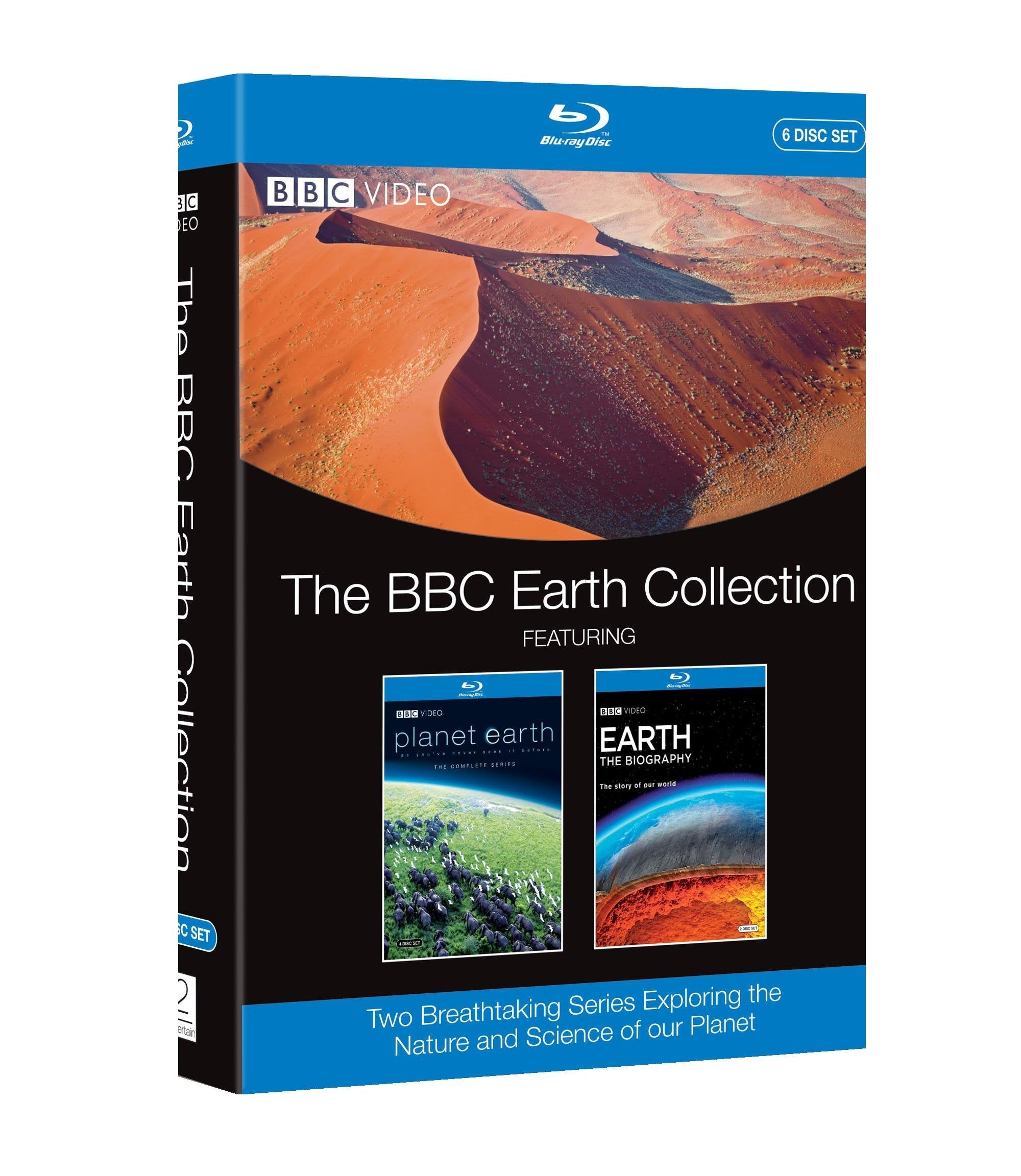 The BBC Earth Collection: Planet Earth / Earth: The Biography [Blu-ray] used book depot