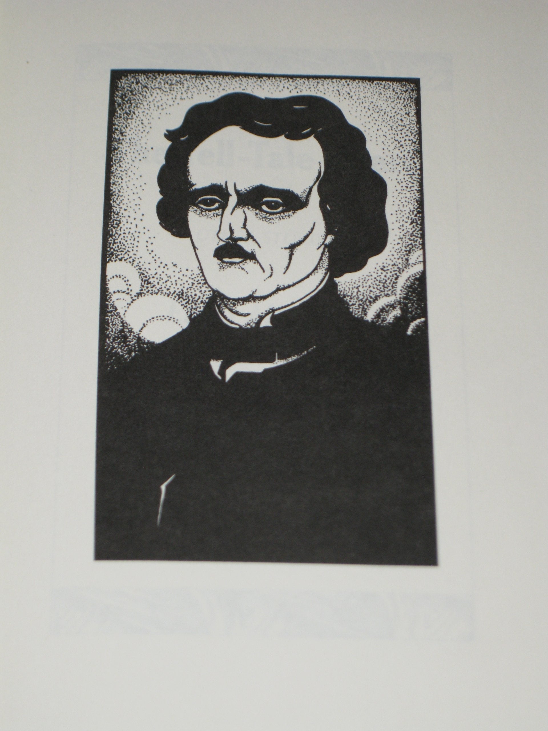 The Tell Tale Heart and Other Stories - Edgar Allan Poe - The Franklin Library - J.Hahn Illustrations used book depot