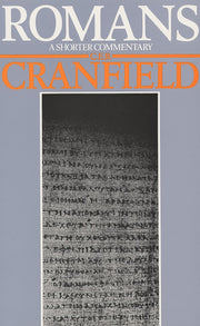 Romans: A Shorter Commentary used book depot