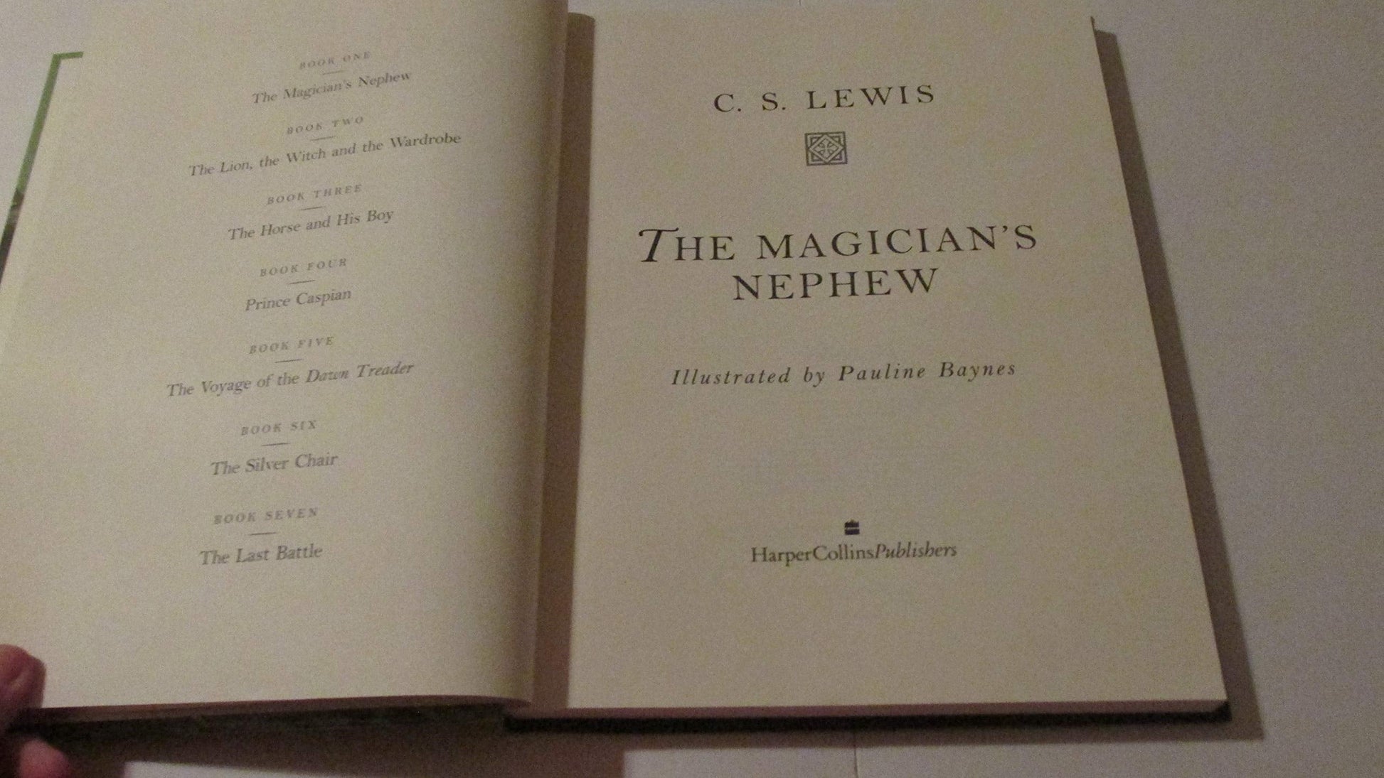 The Magician's Nephew Read-Aloud Edition (Narnia) used book depot