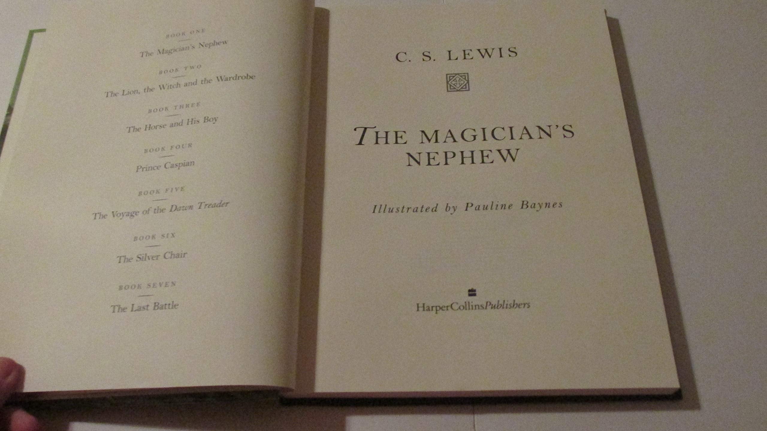 The Magician's Nephew Read-Aloud Edition (Narnia) used book depot