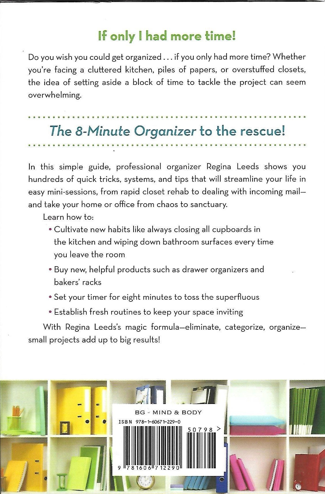 The 8-Minute Organizer: Easy Solutions to Simplify Your Life in Your Spare Time used book depot