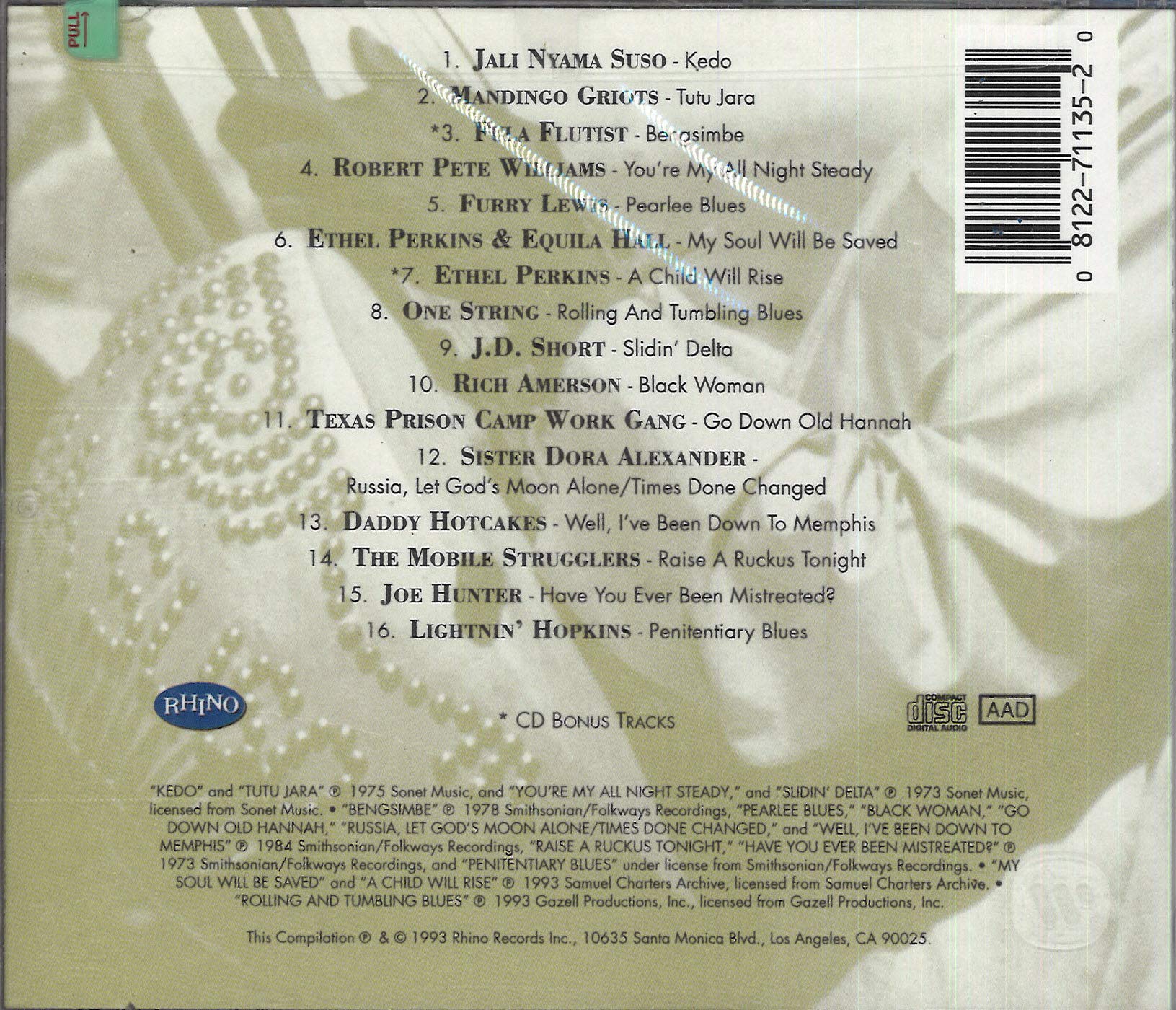 Blues Masters, Vol. 10: Blues Roots used book depot