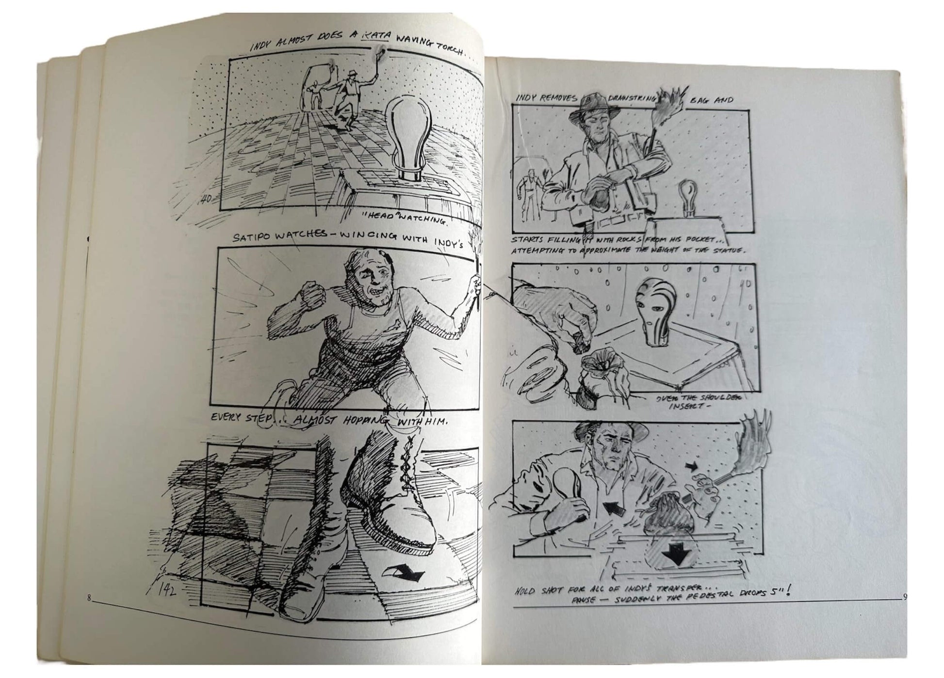 Raiders of the Lost Ark: The Illustrated Screenplay used book depot