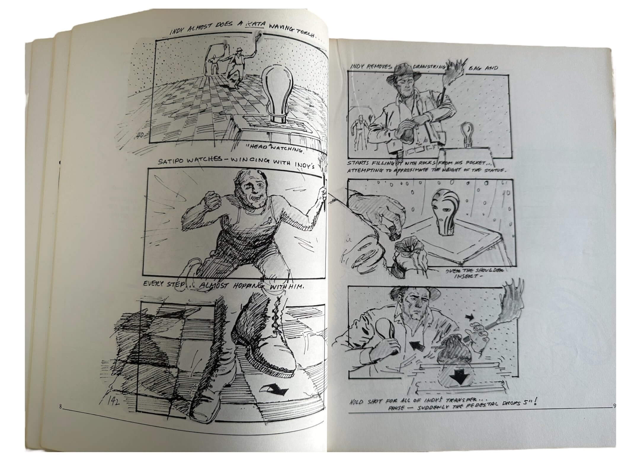 Raiders of the Lost Ark: The Illustrated Screenplay used book depot