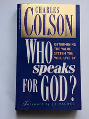 Who Speaks for God? used book depot