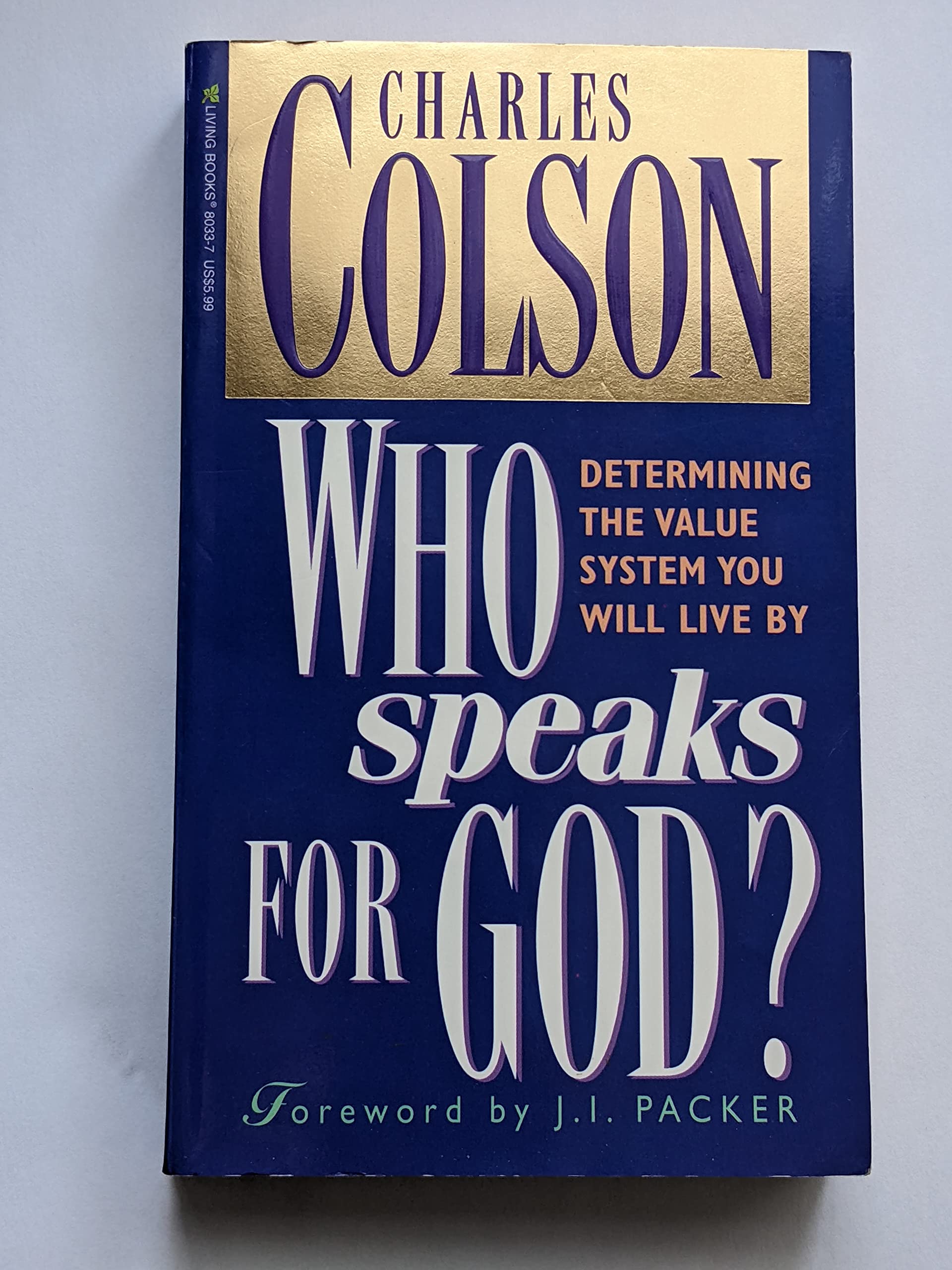Who Speaks for God? used book depot