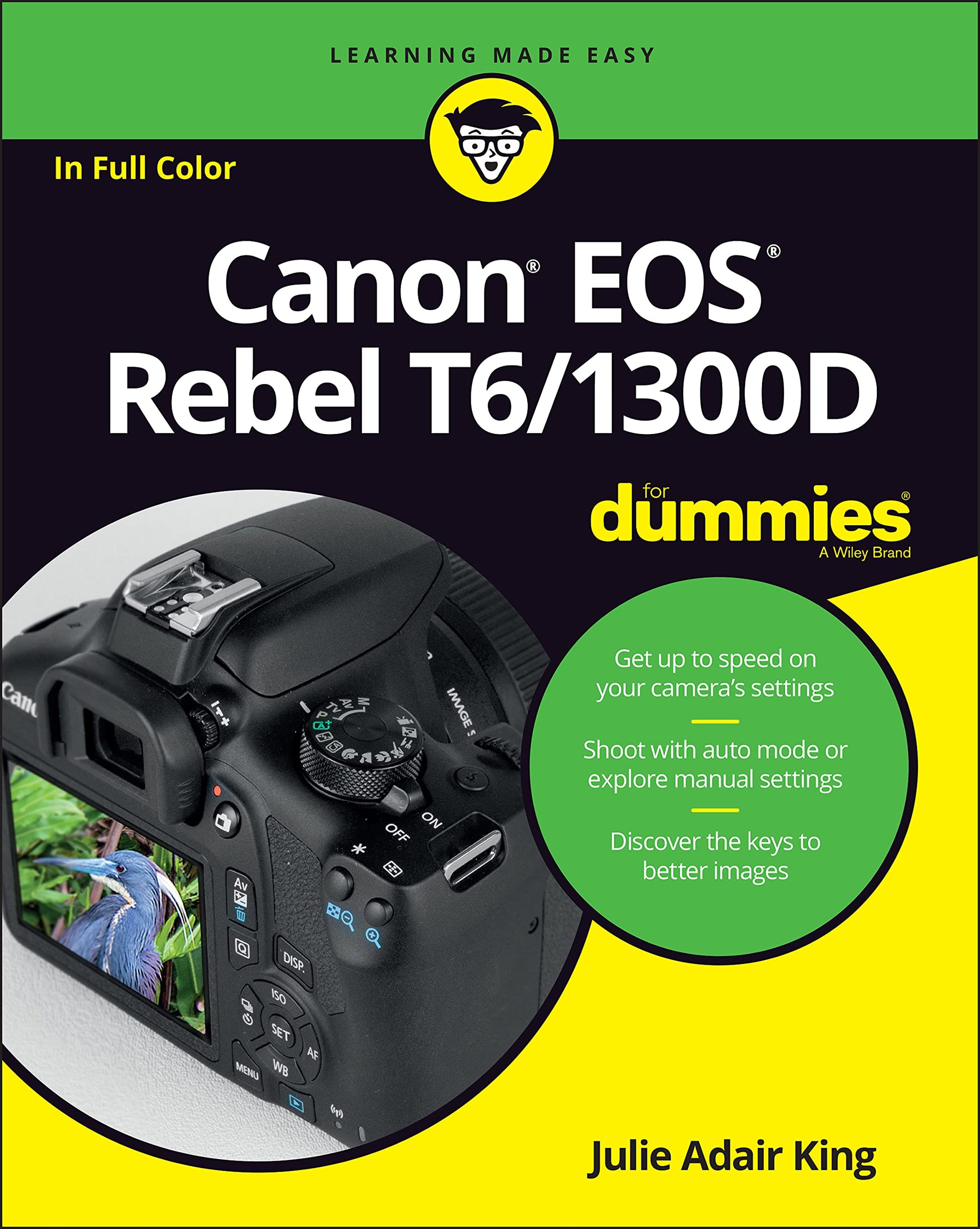 Canon EOS Rebel T6/1300D For Dummies (For Dummies (Lifestyle)) used book depot