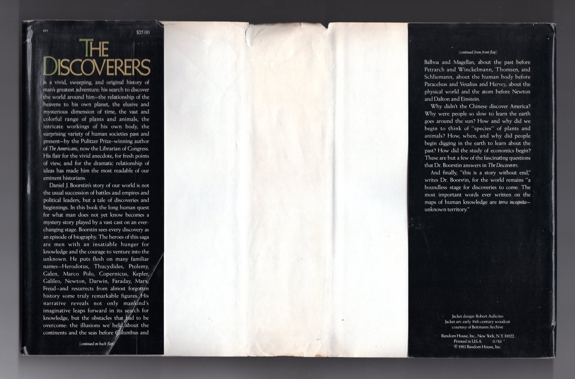 The Discoverers: A History of Man's Search to Know His World and Himself used book depot