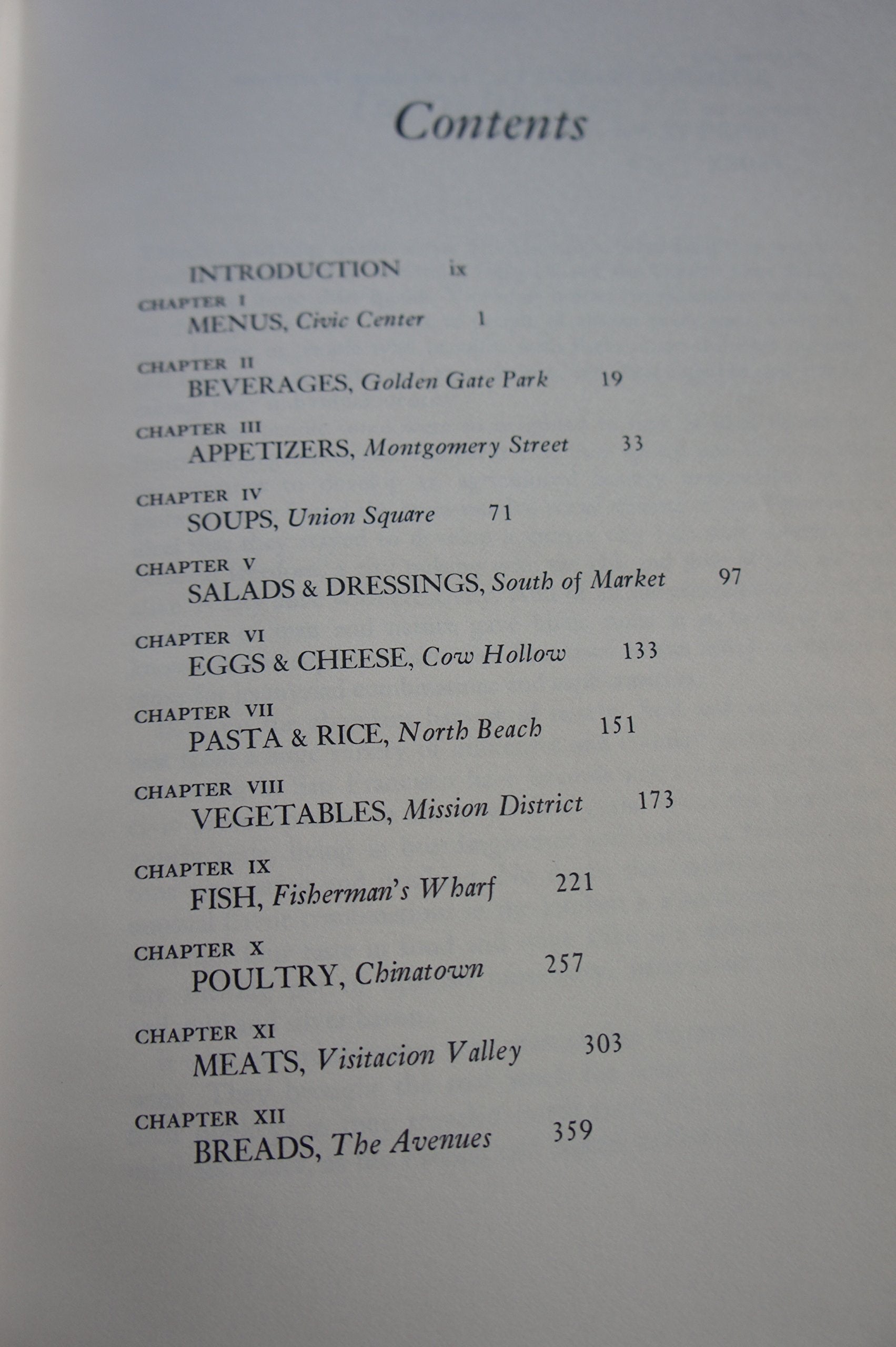 San Francisco a la Carte used book depot