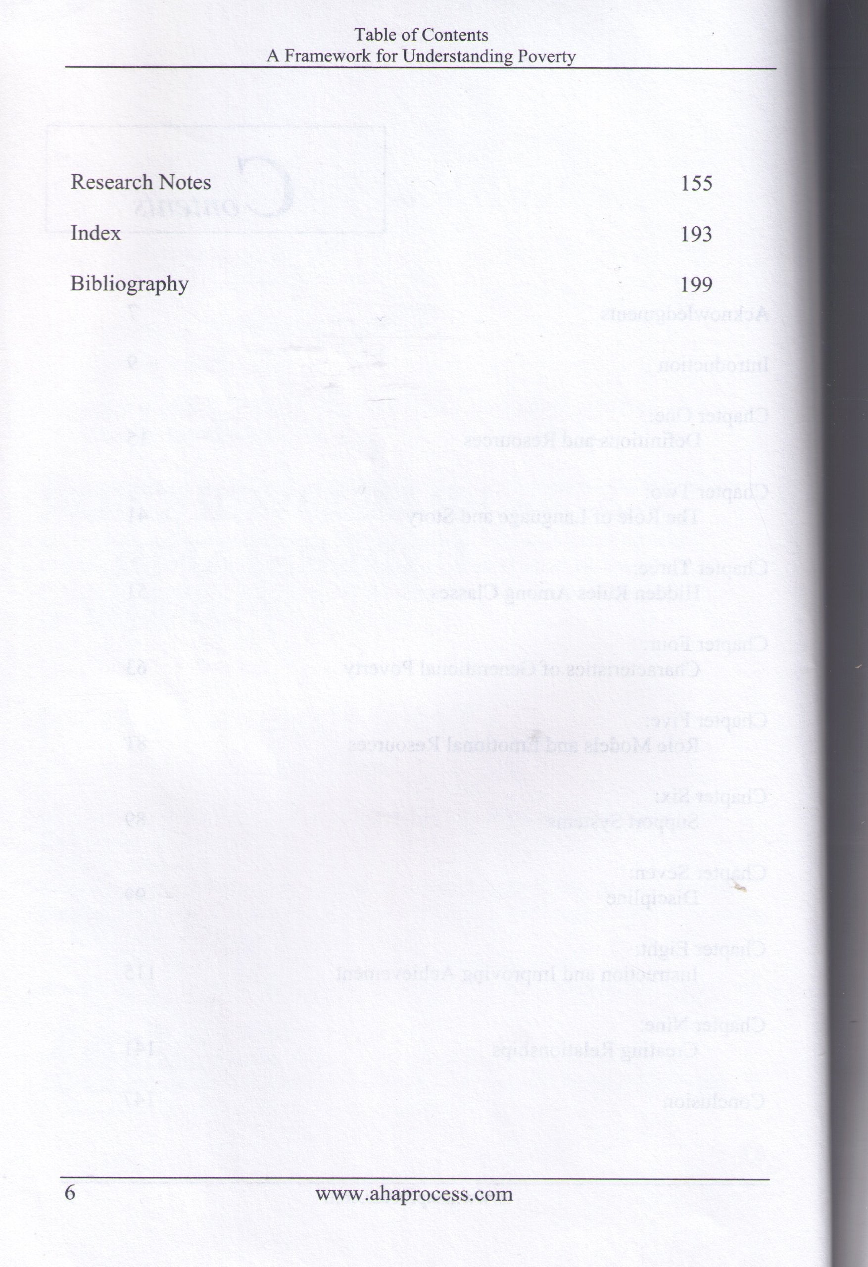 A Framework for Understanding Poverty used book depot