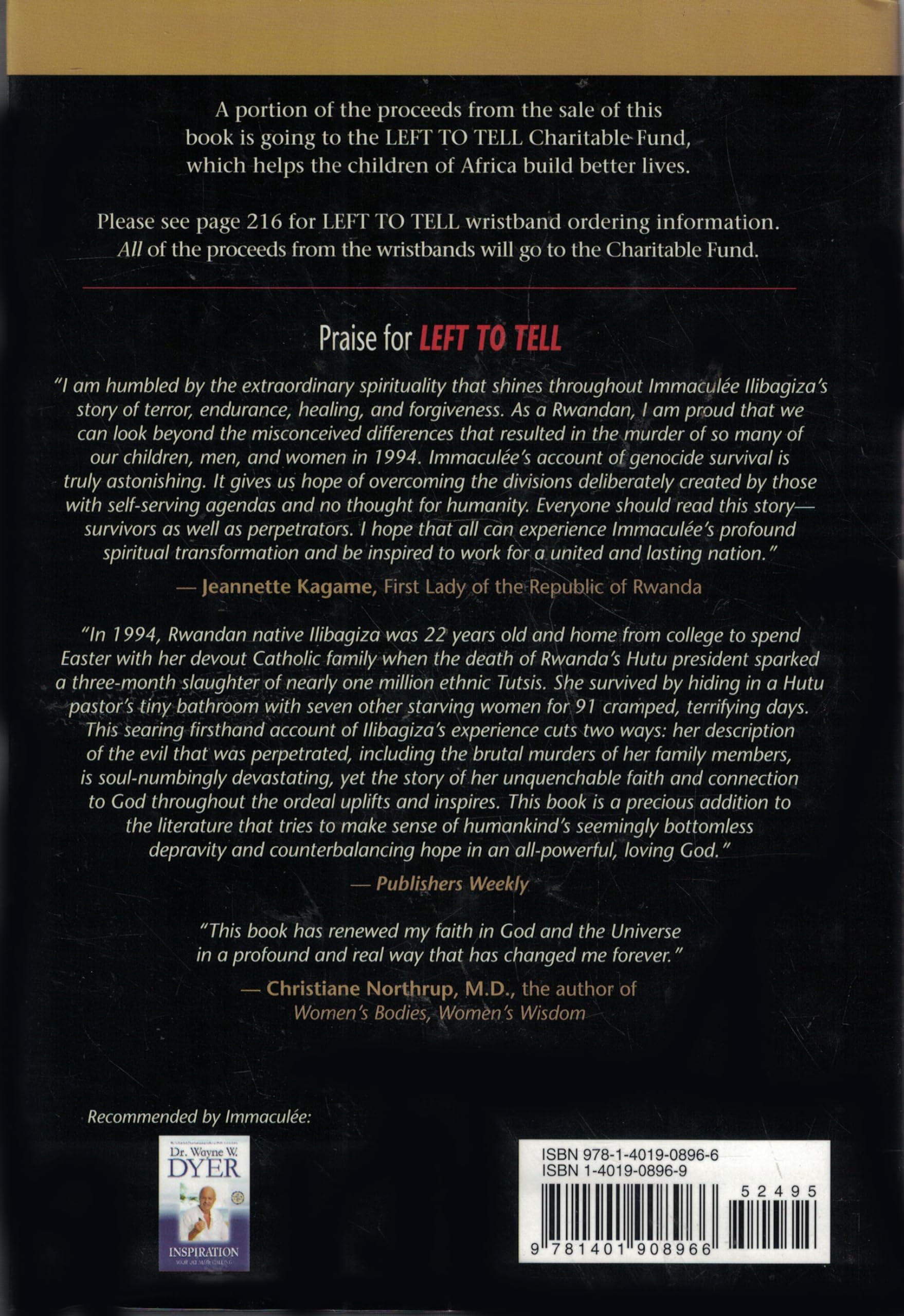 Left to Tell: Discovering God Amidst the Rwandan Holocaust