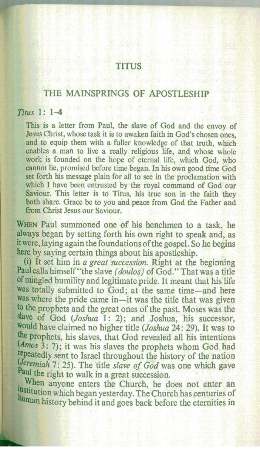 The Letters to Timothy, Titus and Philemon (The Daily Study Bible Series) used book depot