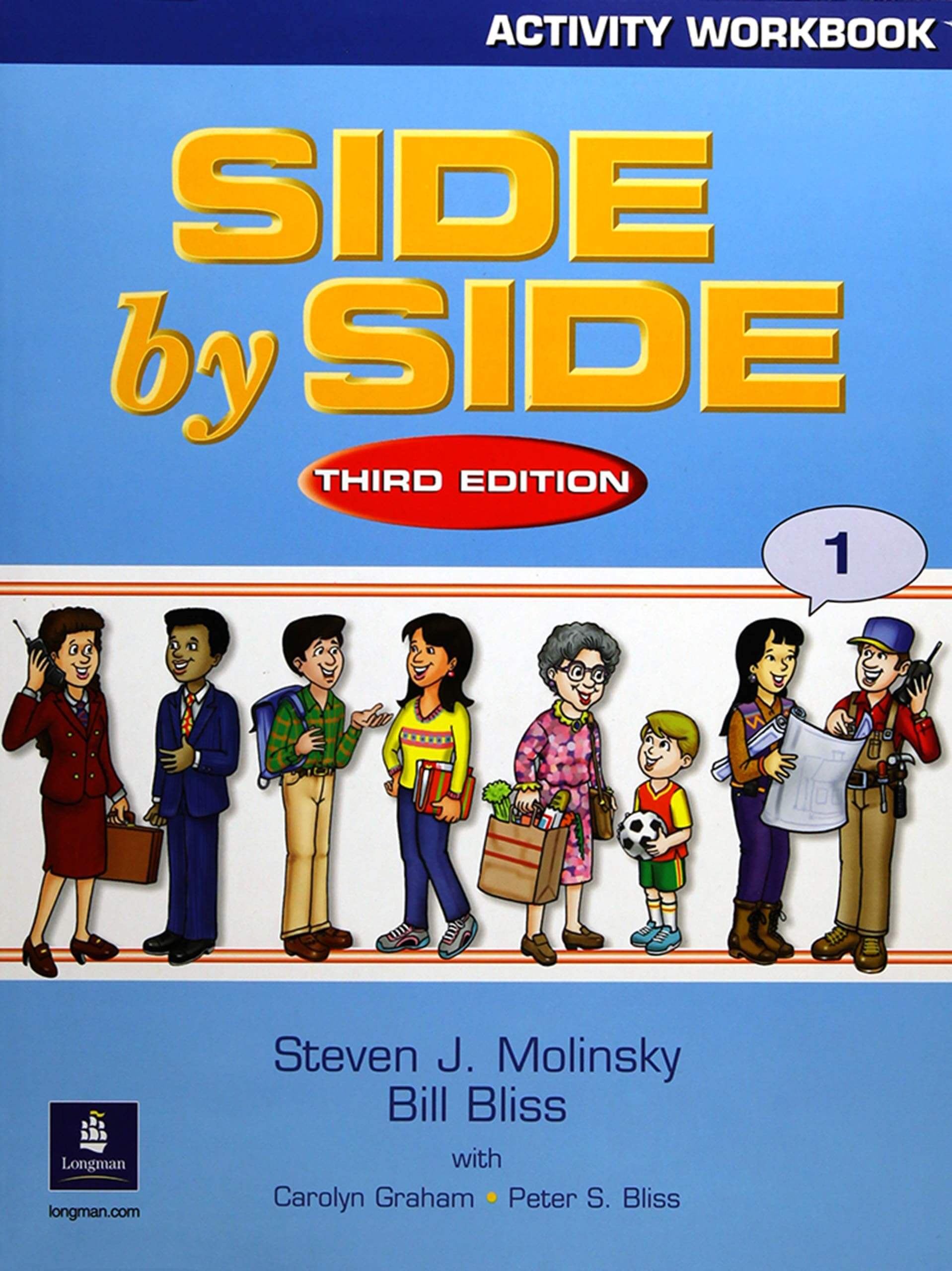 Activity Workbook to accompany Side By Side, Book 1 (CD not included) used book depot
