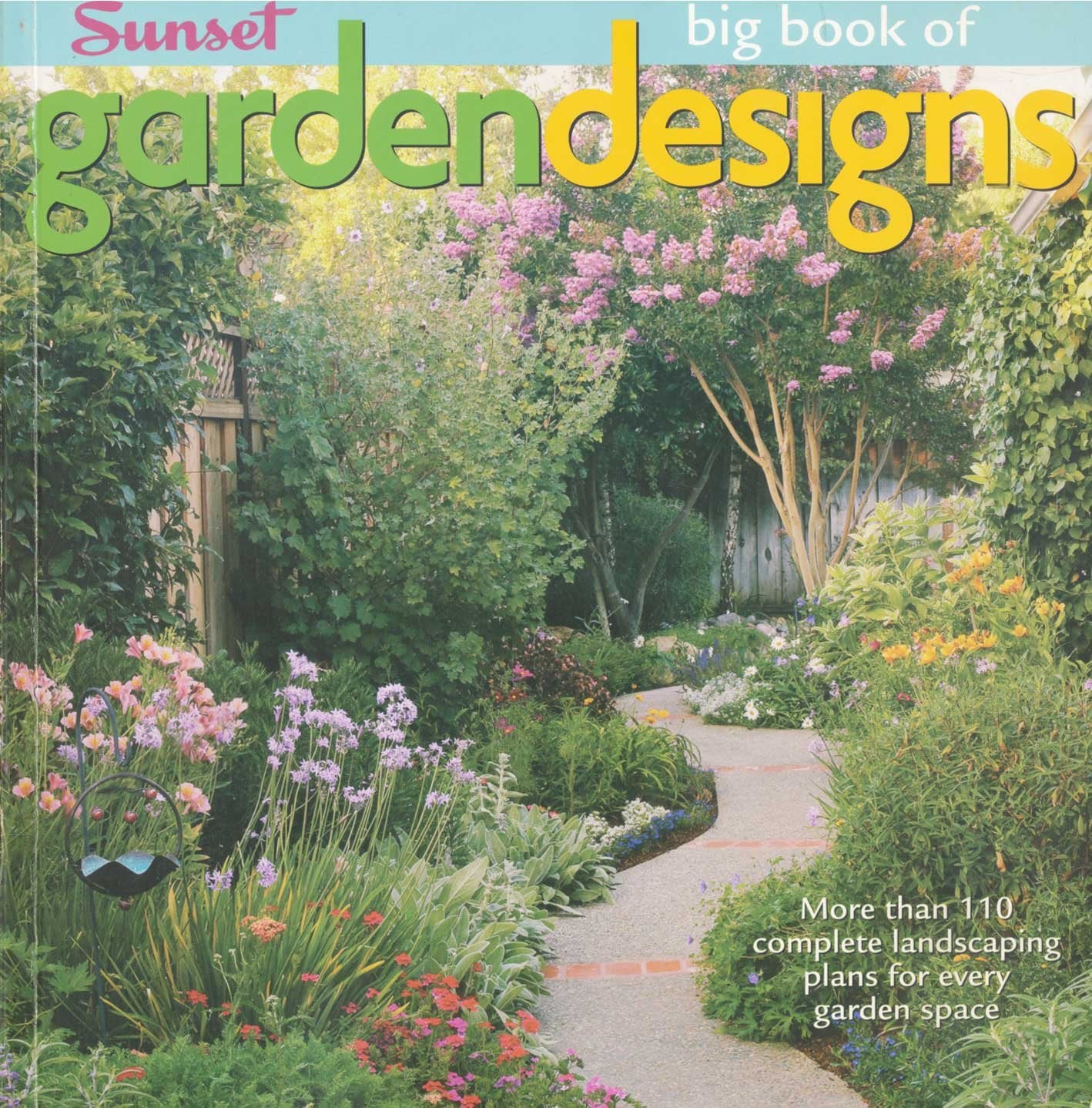 Big Book of Garden Designs (Big Book of) used book depot