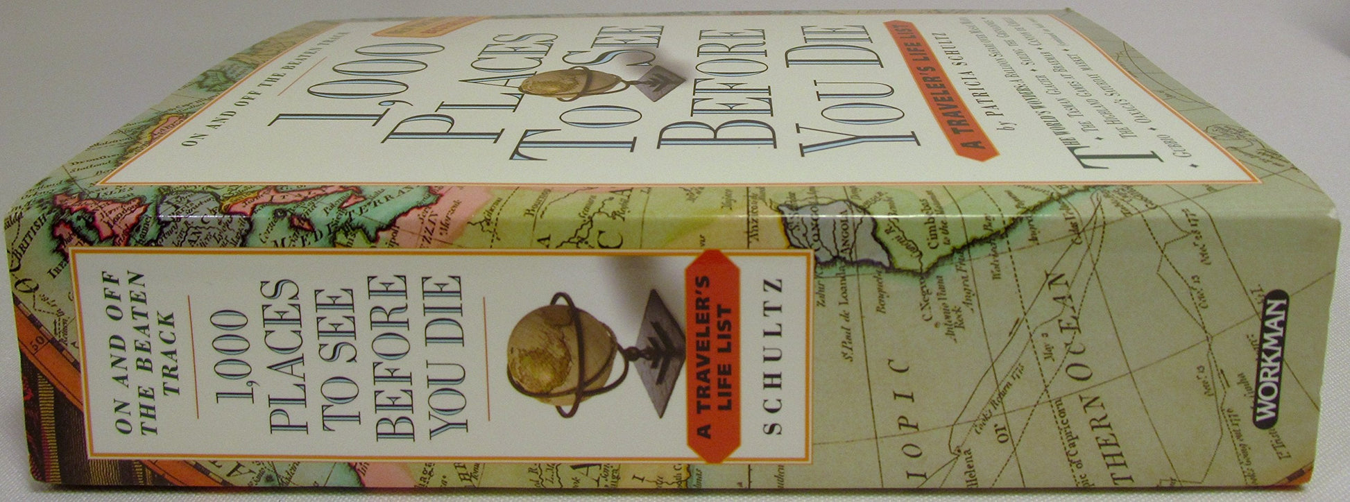 1,000 Places to See Before You Die: A Traveler's Life List used book depot