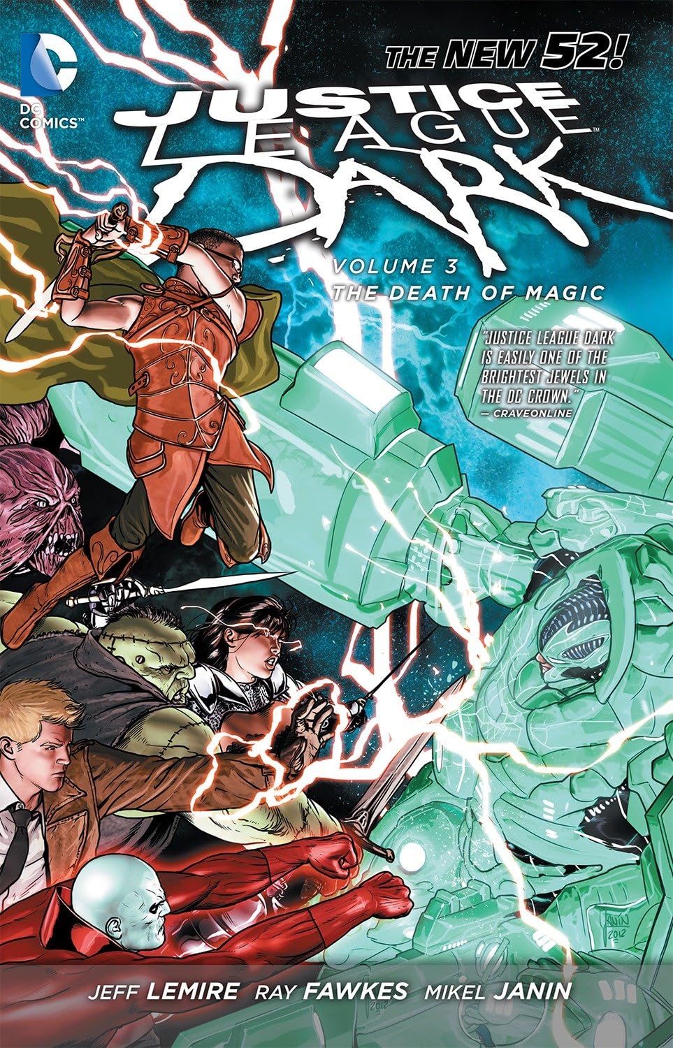 Justice League Dark 3: The Death of Magic used book depot