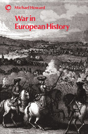 War in European History used book depot