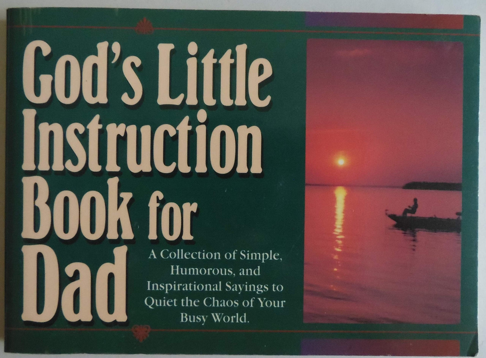 God's Little Instruction Book for Dad used book depot