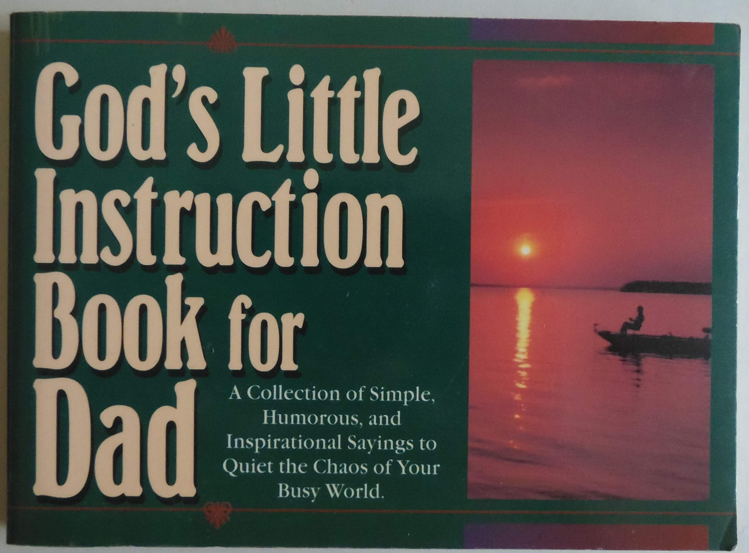 God's Little Instruction Book for Dad used book depot