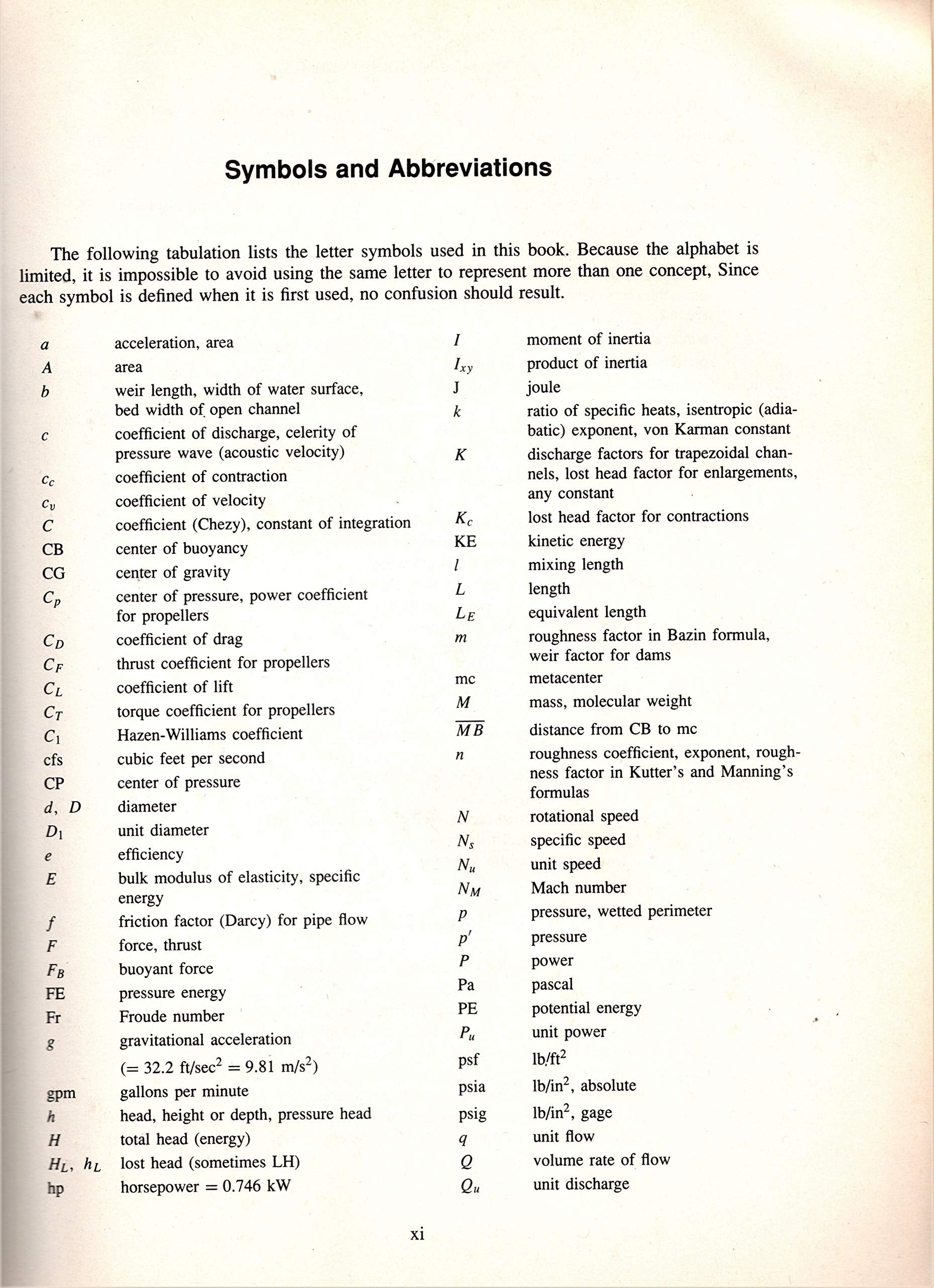 Schaum's Outline of Fluid Mechanics and Hydraulics (Schaum's)