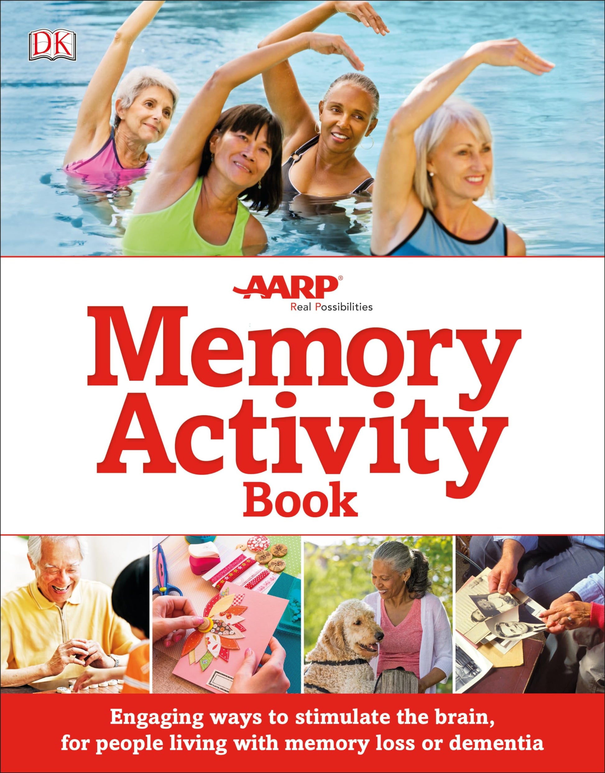 The Memory Activity Book: Engaging Ways to Stimulate the Brain for People Living with Memory Loss or Dementia used book depot