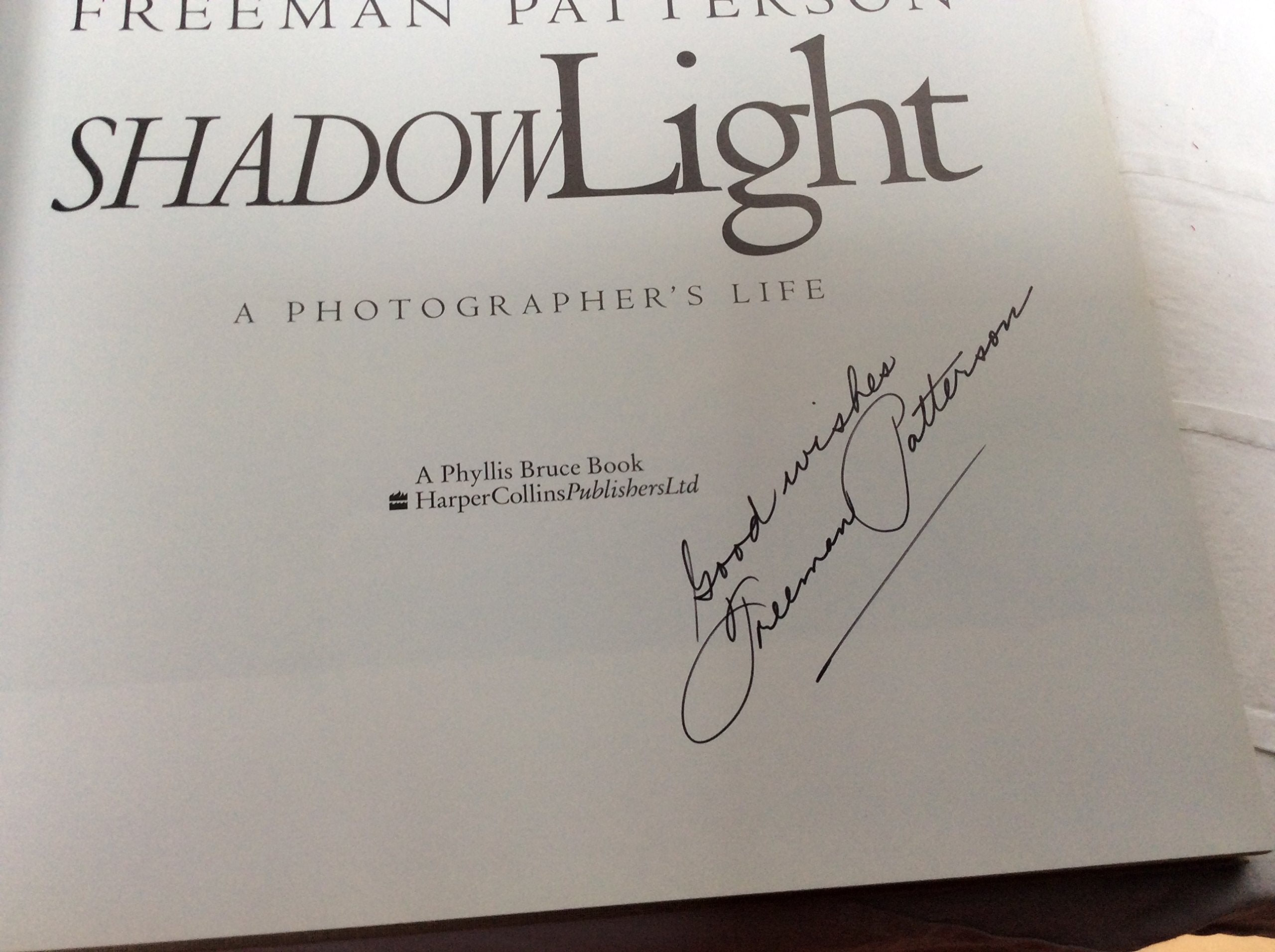 Shadowlight: A Photographer's Life used book depot