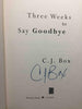 Three Weeks to Say Goodbye
