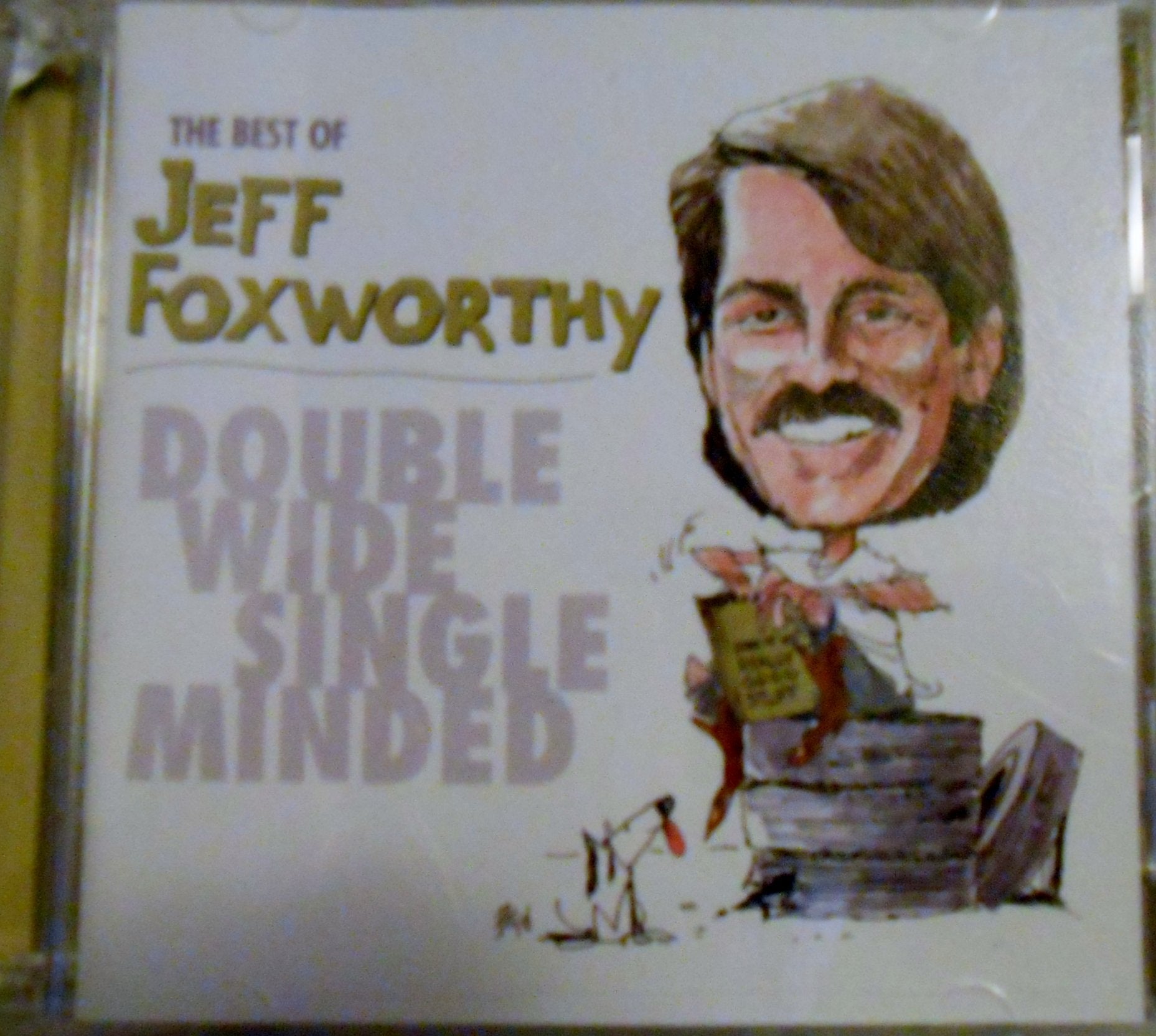 The Best of Jeff Foxworthy: Double Wide Single Minded (CD & DVD) used book depot