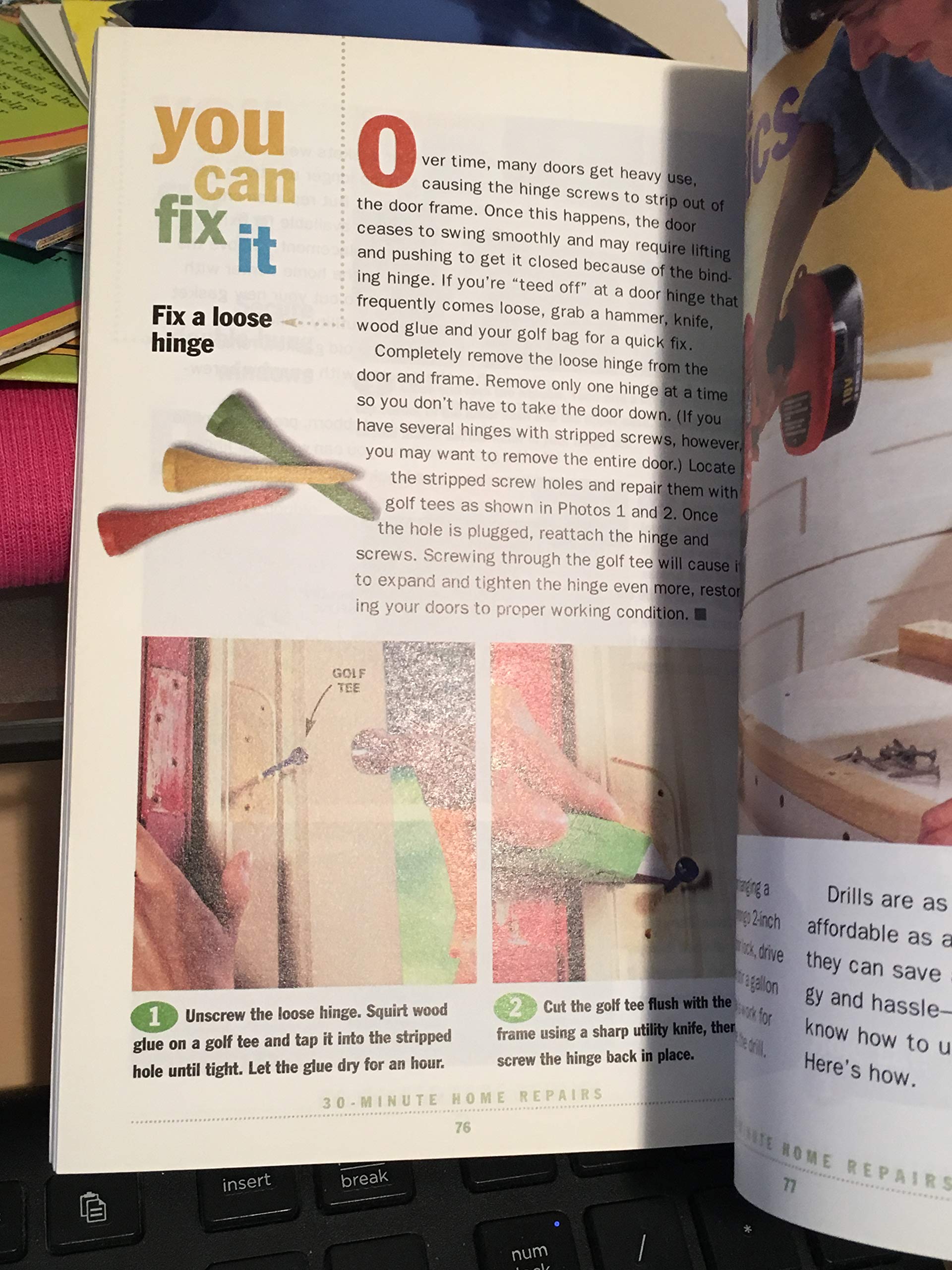 30 Minute Home Repairs (New Tools for Women)