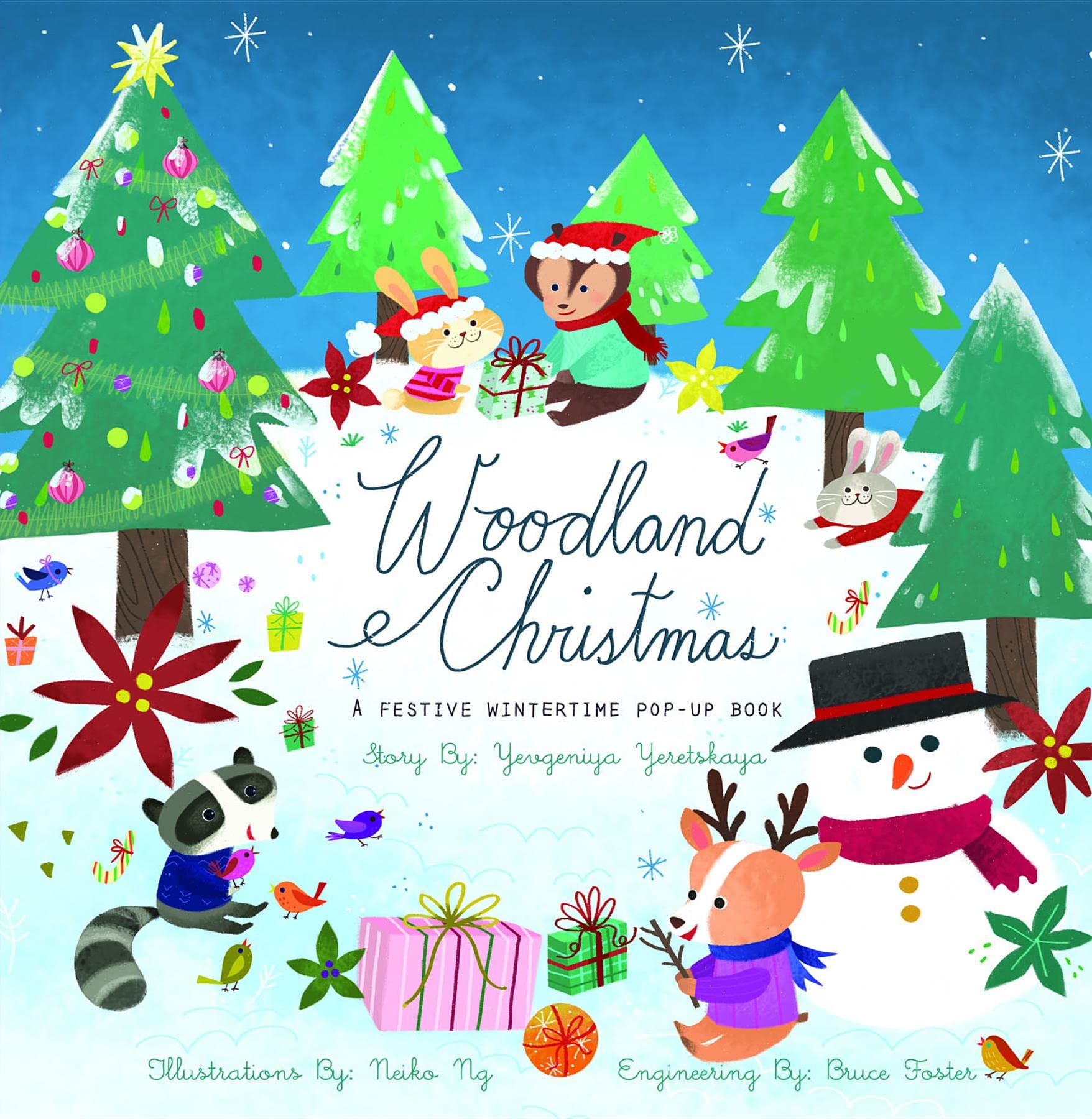 Woodland Christmas: A Festive Wintertime Pop-Up Book used book depot