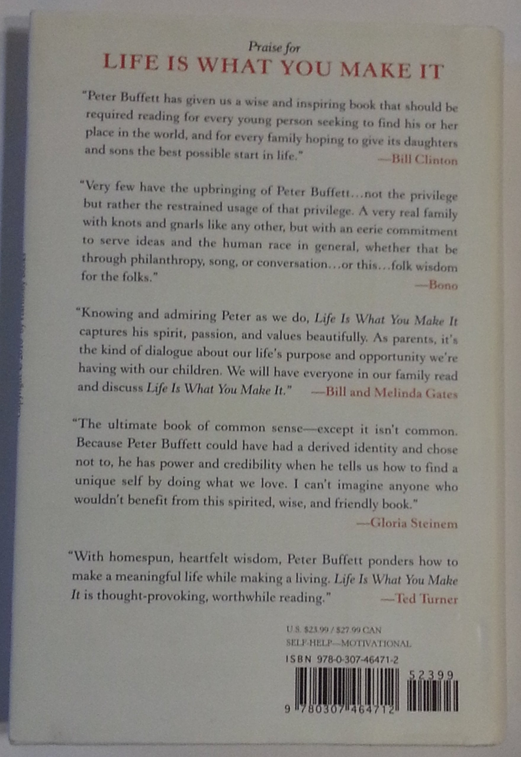 Life Is What You Make It: Find Your Own Path to Fulfillment used book depot